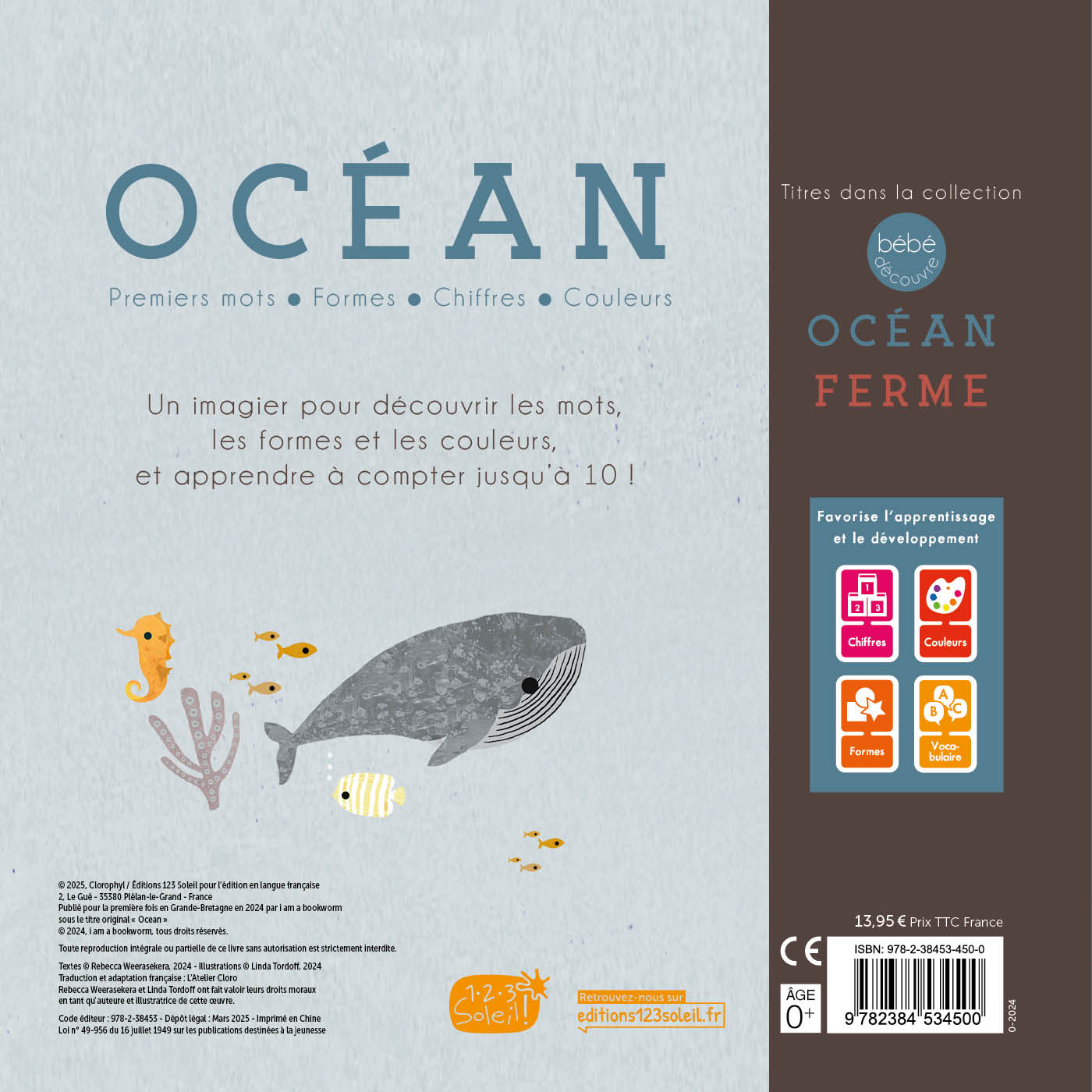 OCEAN - FORMES, CHIFFRES, COULEURS, PREMIERS MOTS