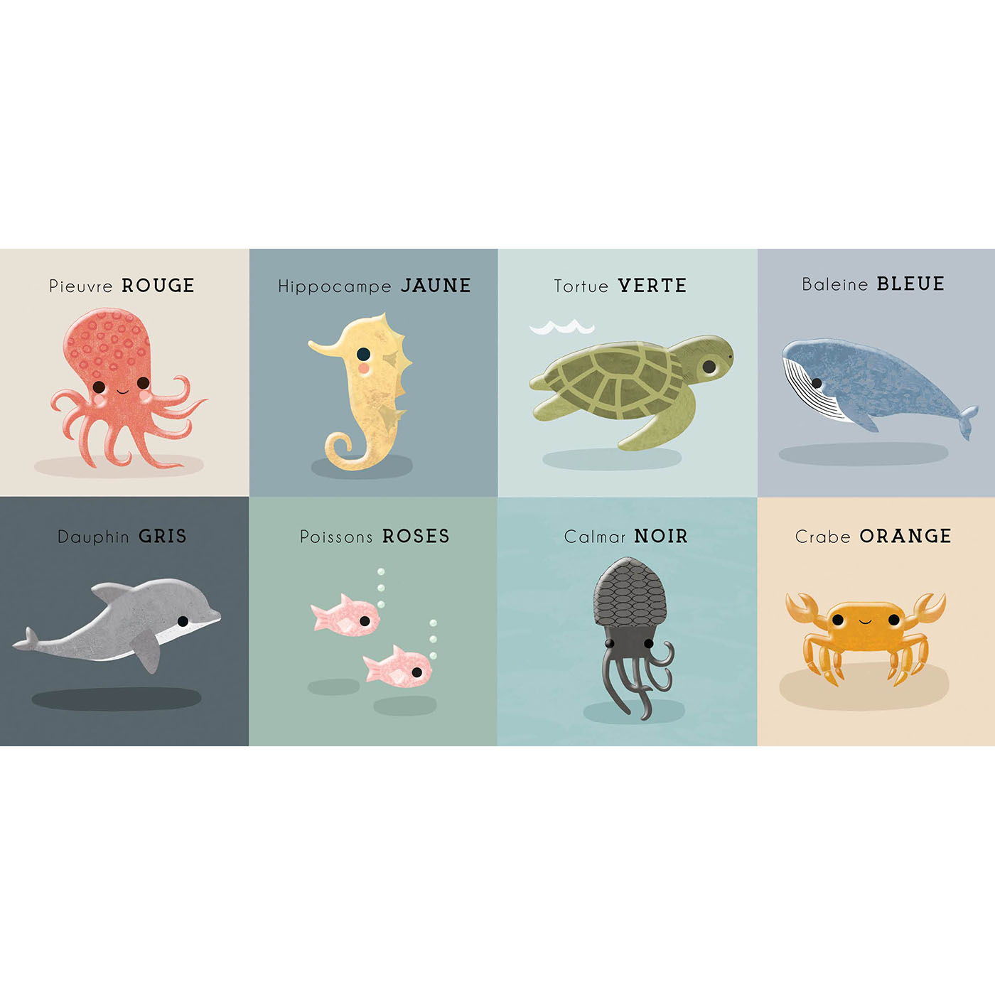 OCEAN - FORMES, CHIFFRES, COULEURS, PREMIERS MOTS