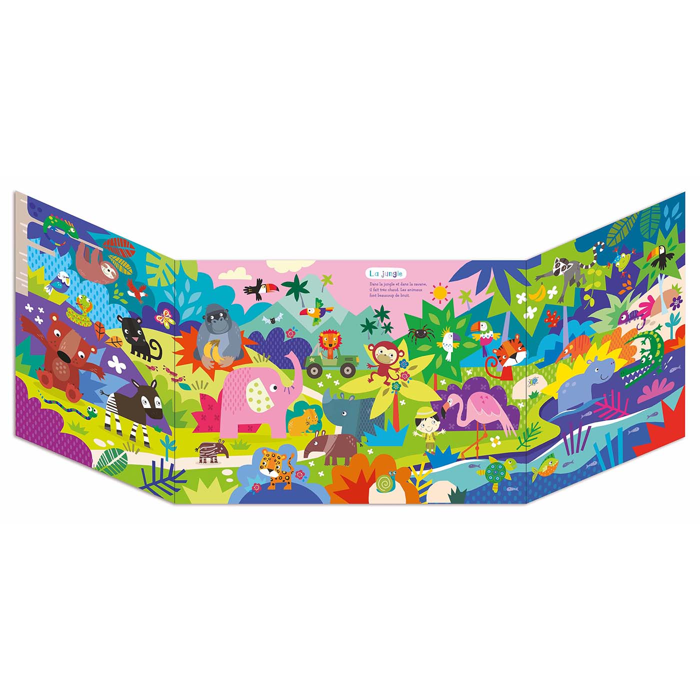 ANIMAUX - MON CHERCHE ET TROUVE A DEPLIER 