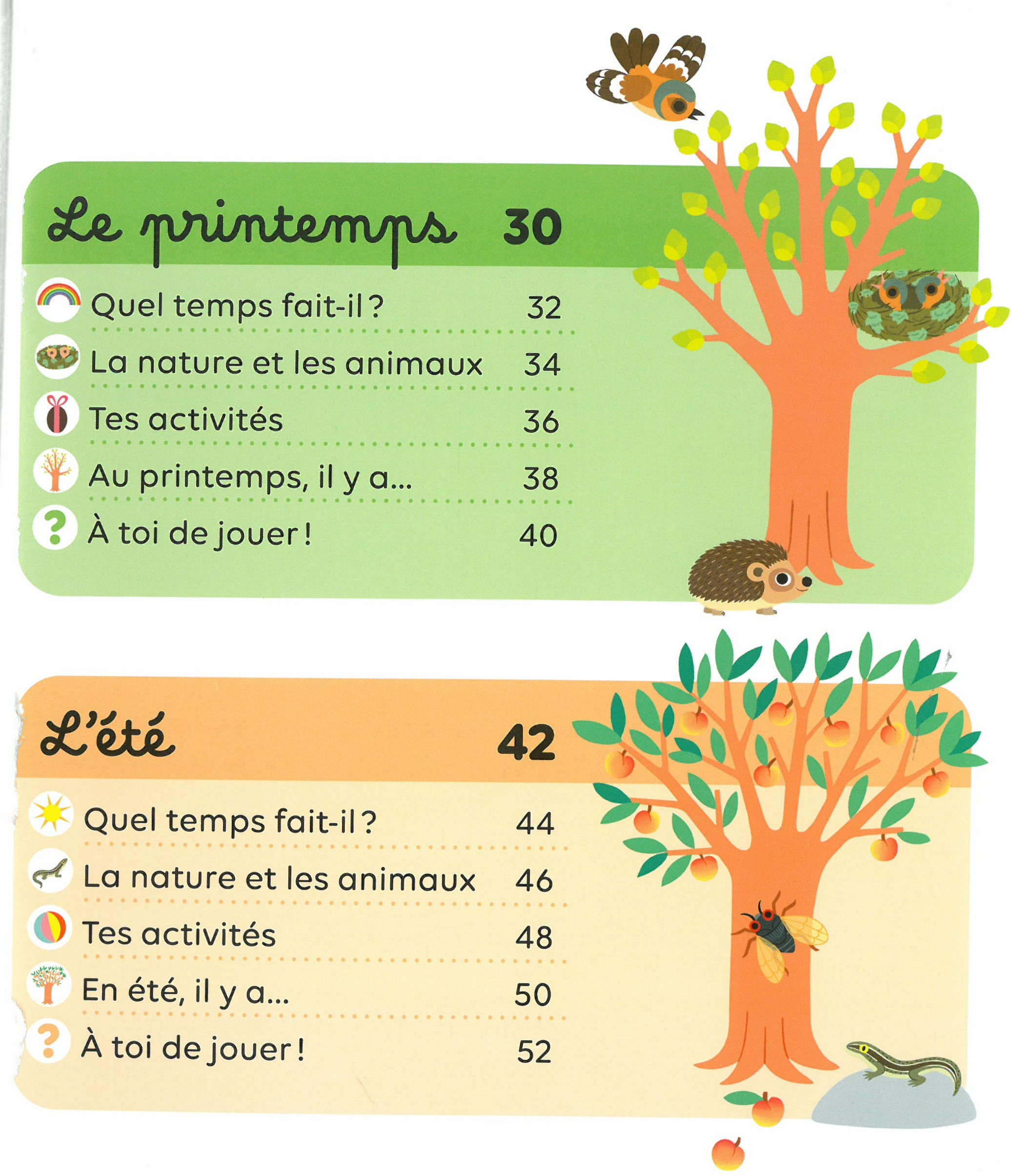 LES SAISONS