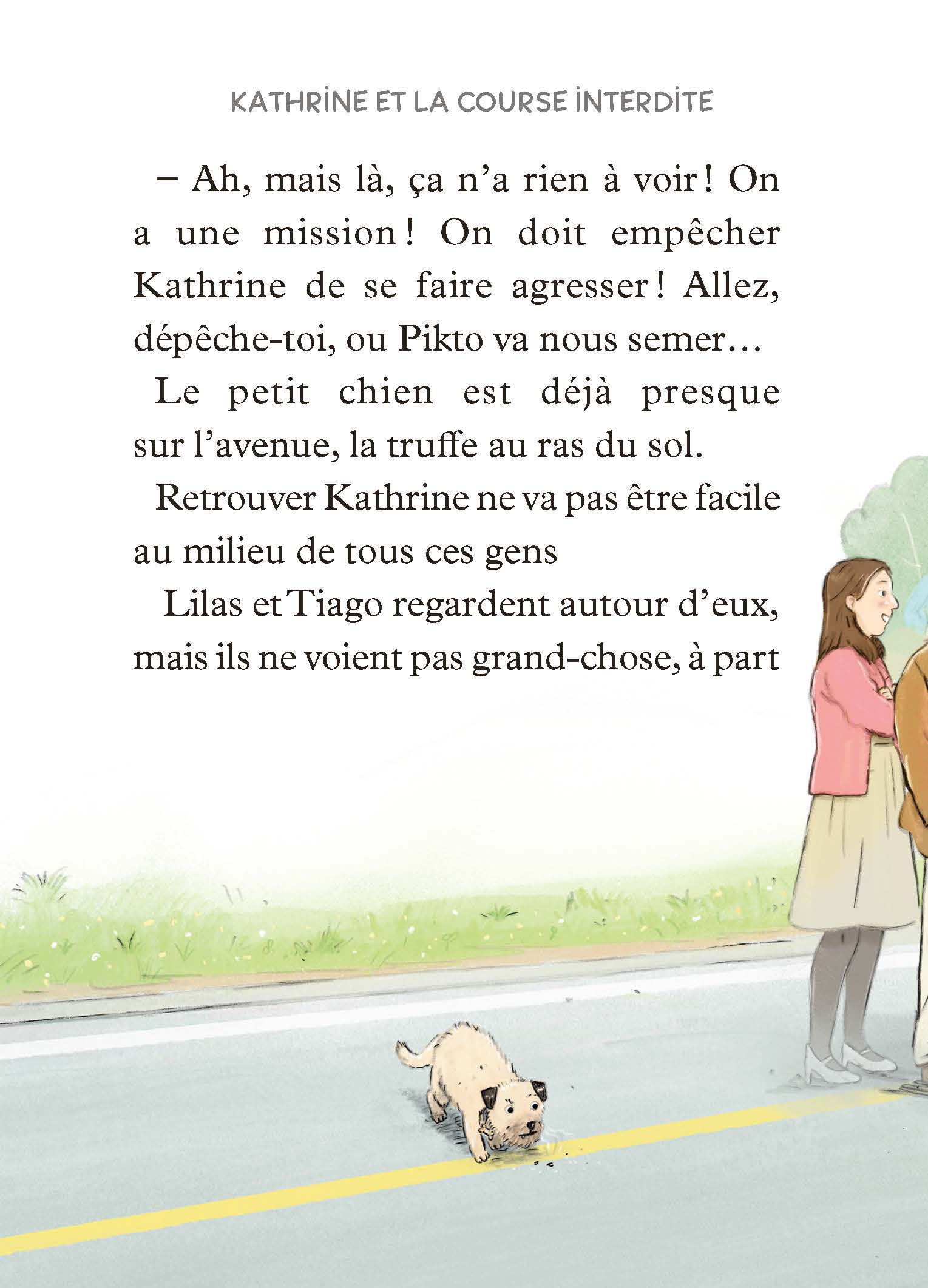 KATHRINE ET LA COURSE INTERDITE - LE GRENIER MERVEILLEUX