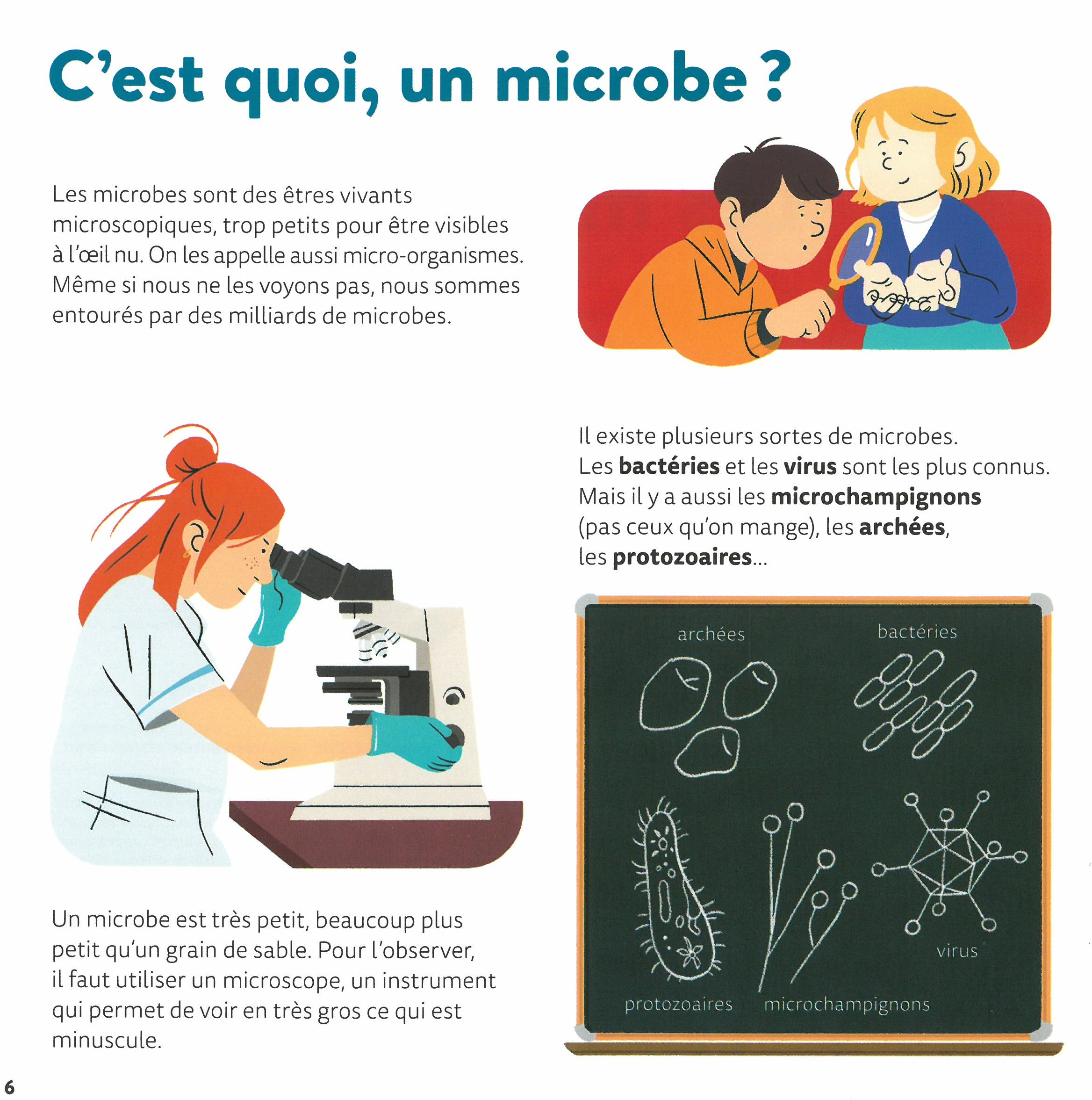 LES MICROBES