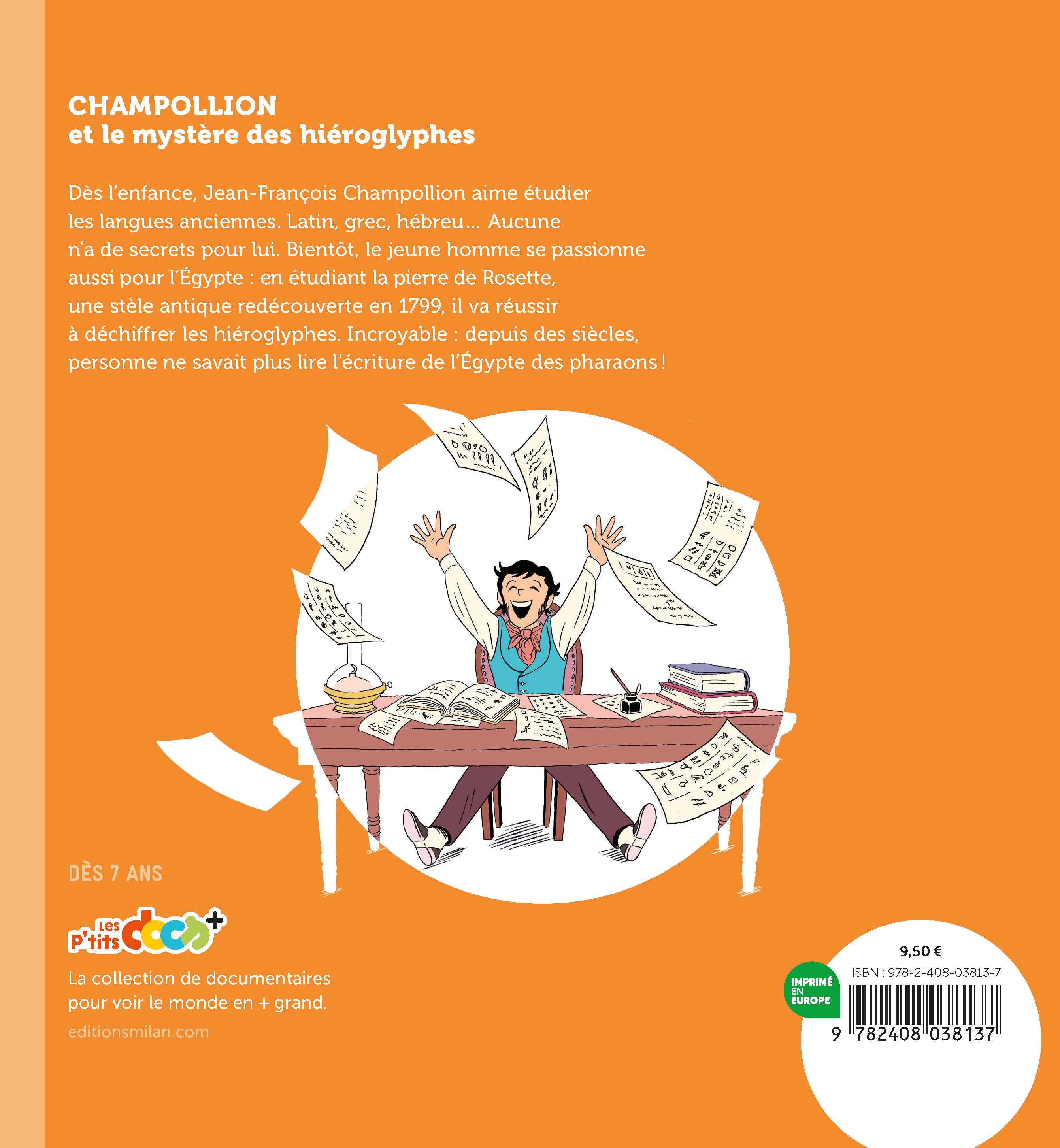 CHAMPOLLION : ET LE MYSTERE DES HIEROGLYPHES