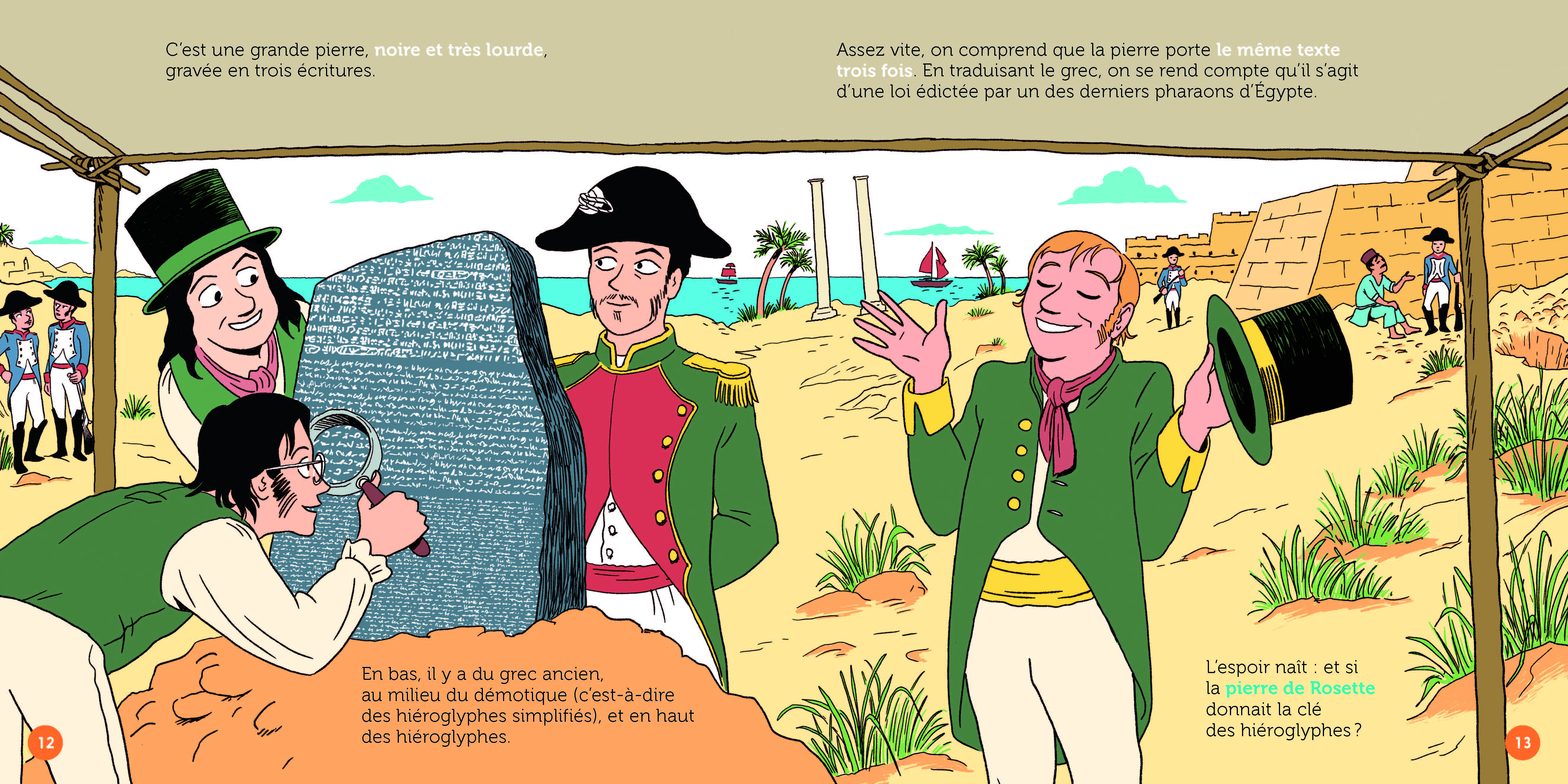 CHAMPOLLION : ET LE MYSTERE DES HIEROGLYPHES