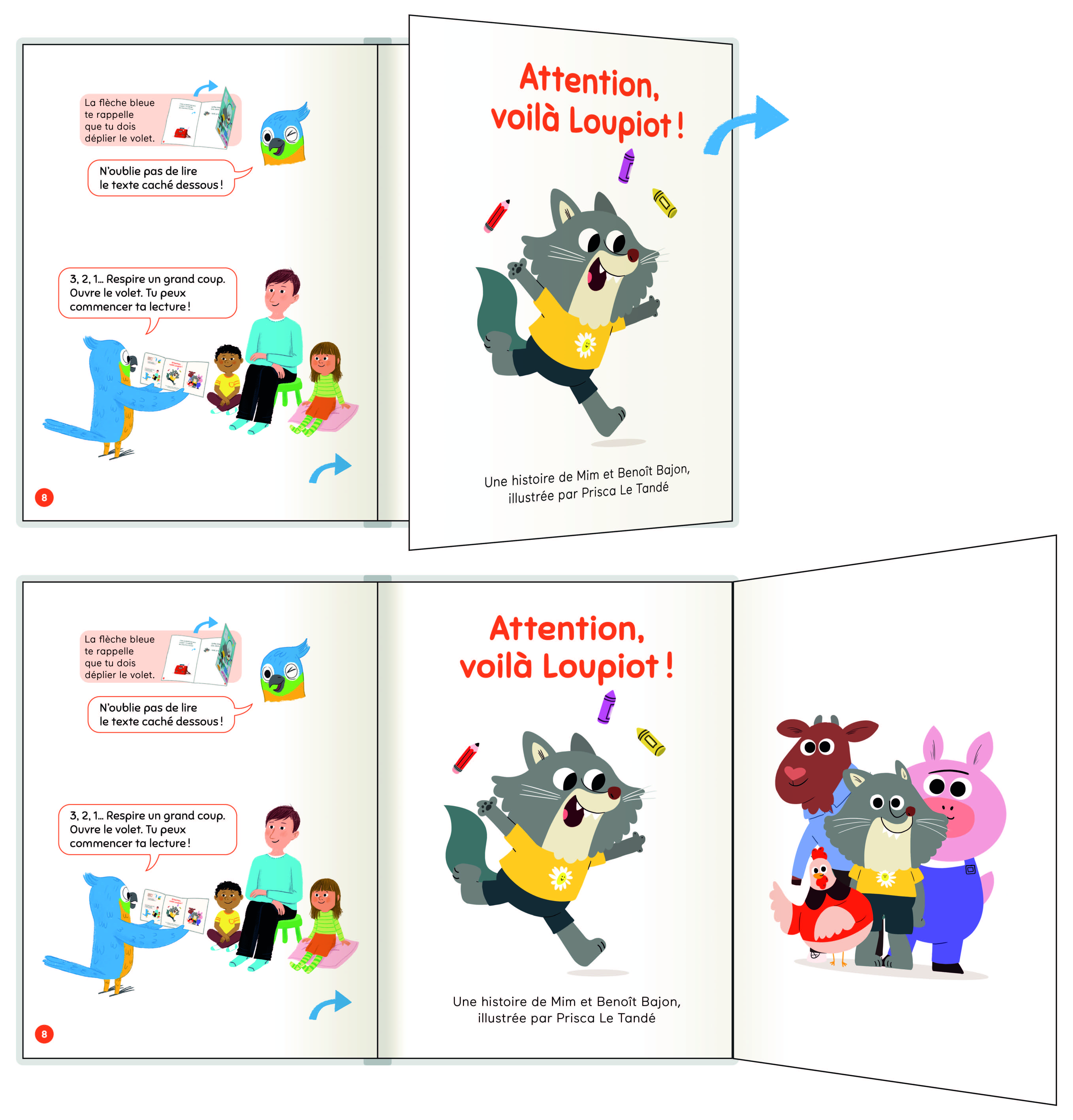 ATTENTION, VOILA LOUPIOT ! - JE LIS TOUT HAUT !