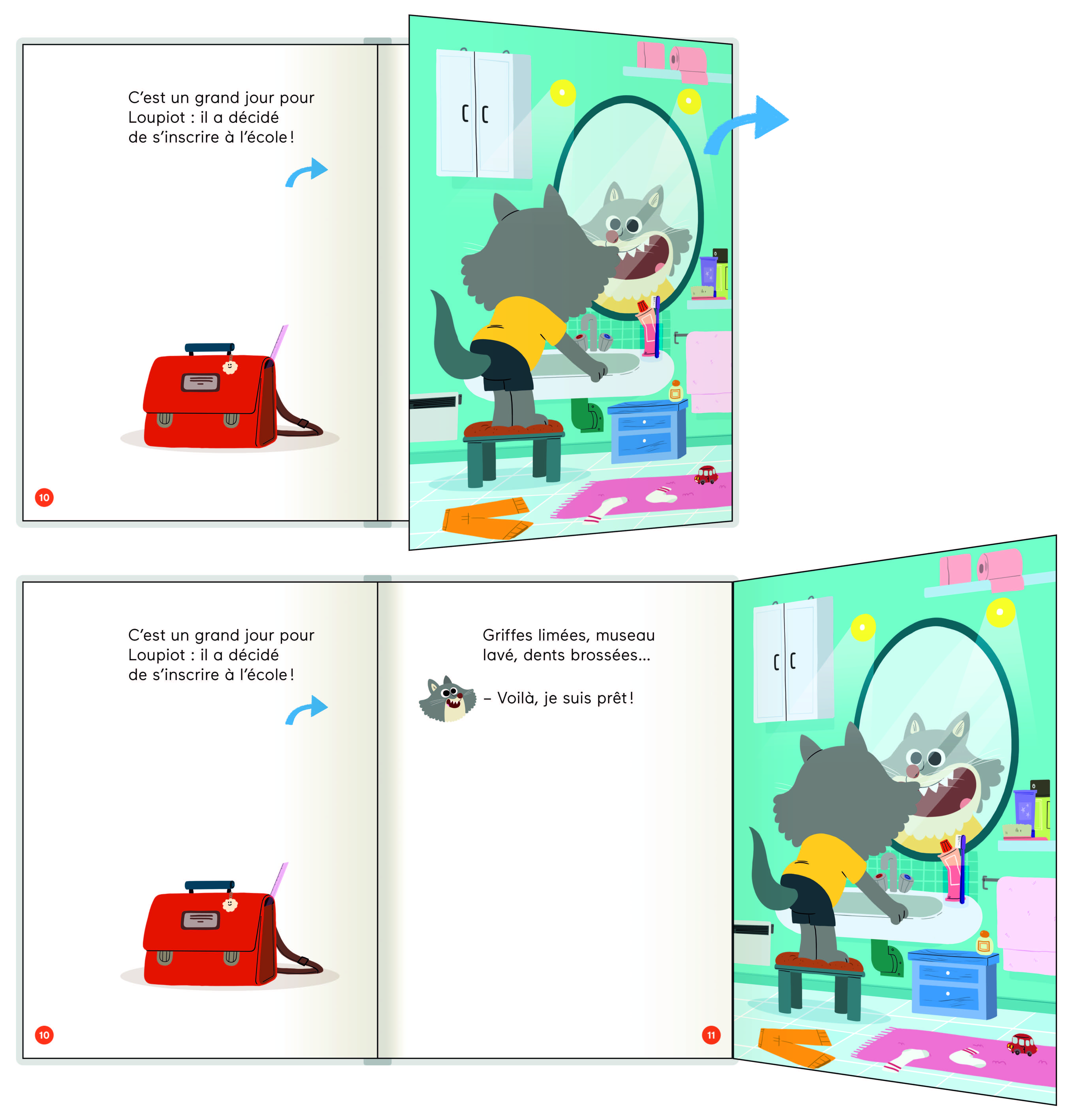 ATTENTION, VOILA LOUPIOT ! - JE LIS TOUT HAUT !