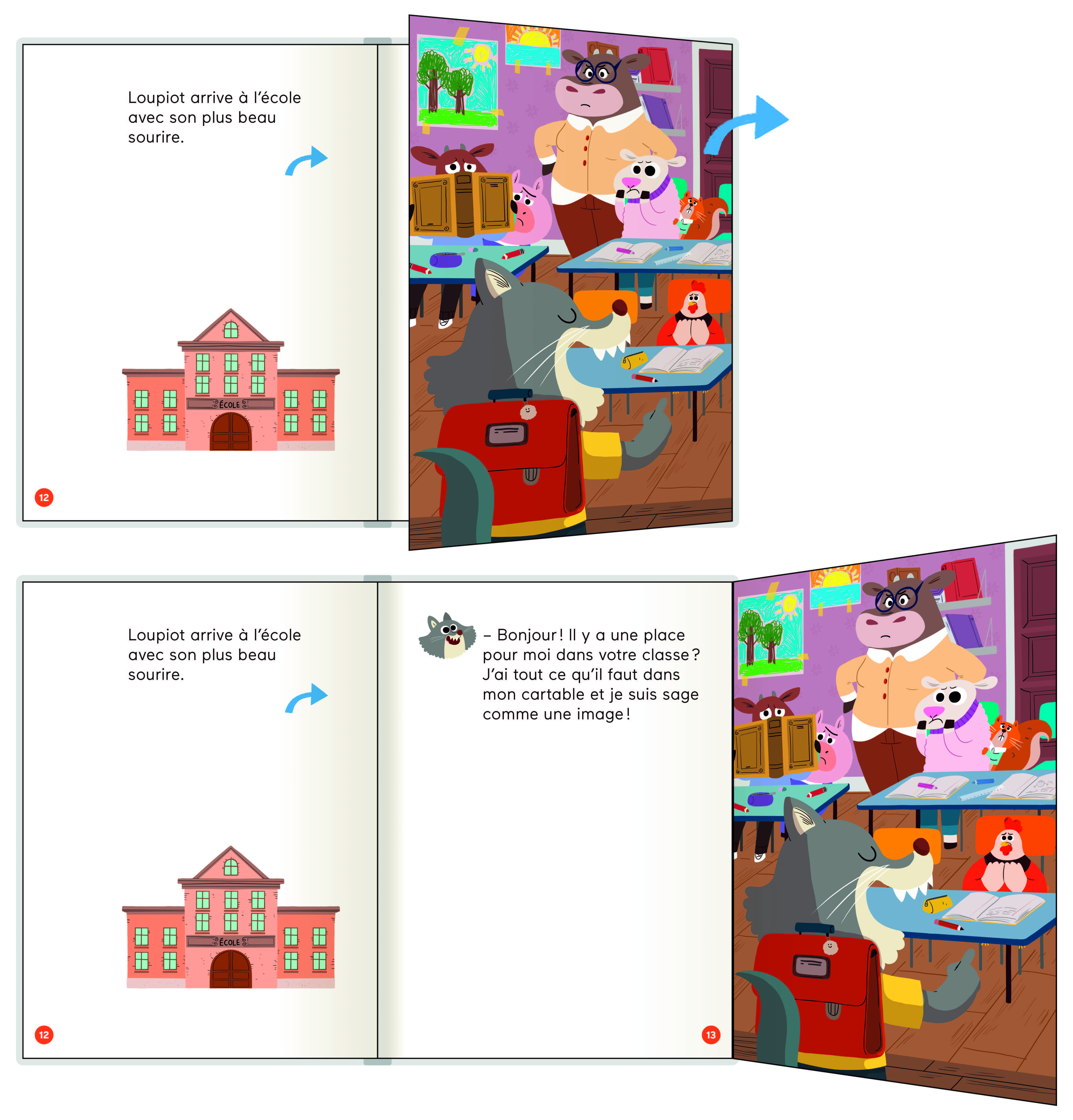 ATTENTION, VOILA LOUPIOT ! - JE LIS TOUT HAUT !