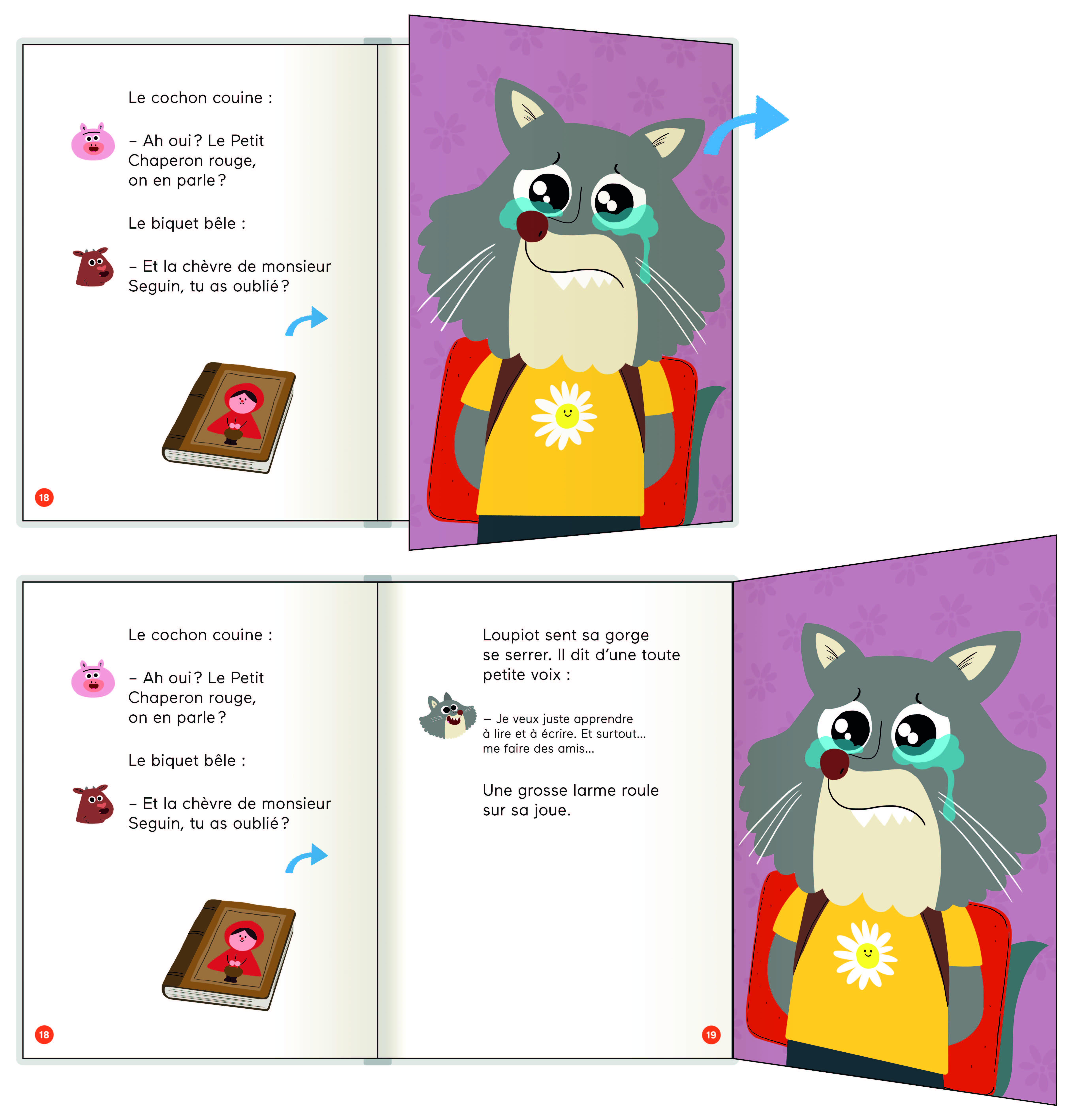 ATTENTION, VOILA LOUPIOT ! - JE LIS TOUT HAUT !