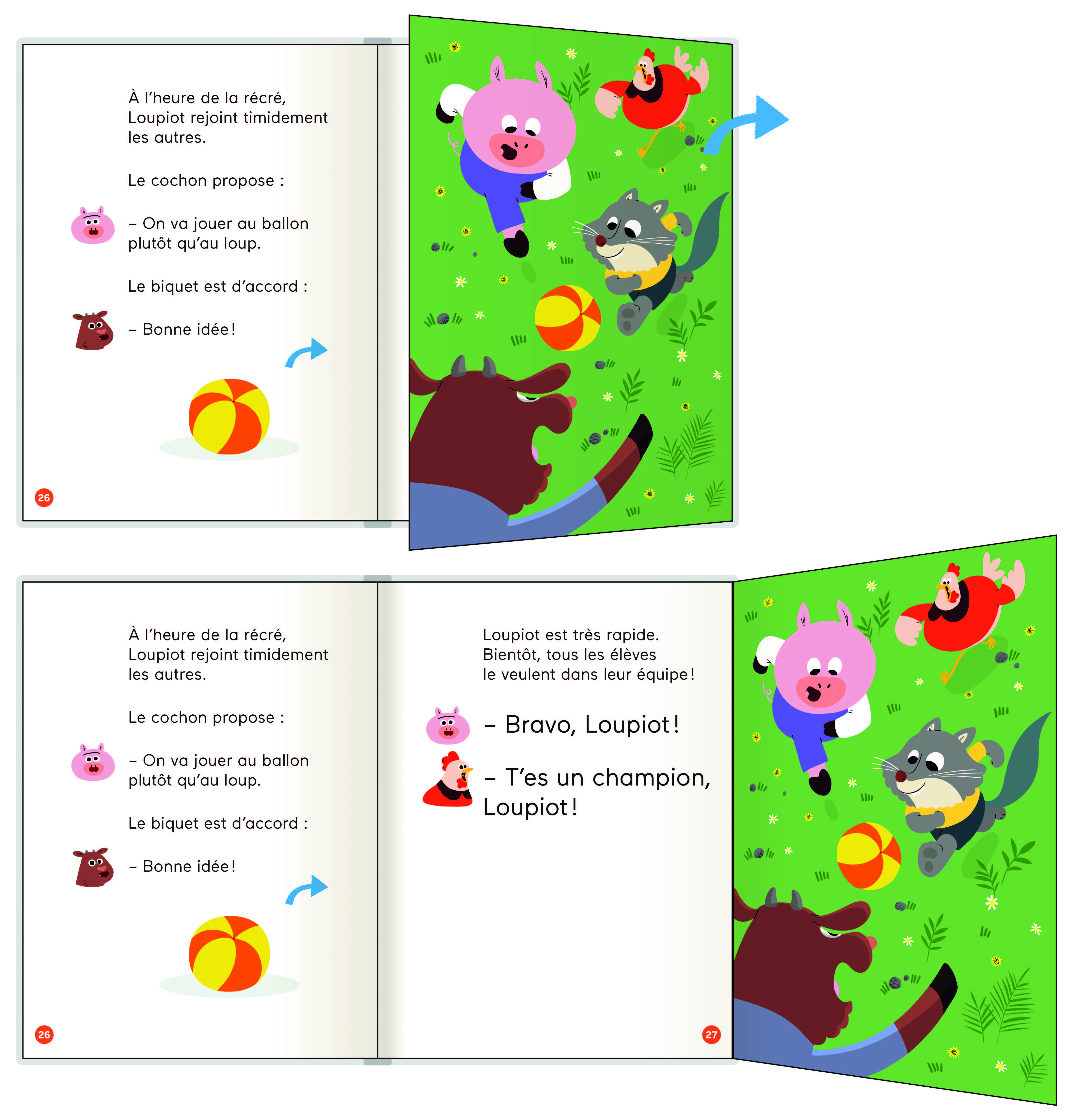 ATTENTION, VOILA LOUPIOT ! - JE LIS TOUT HAUT !