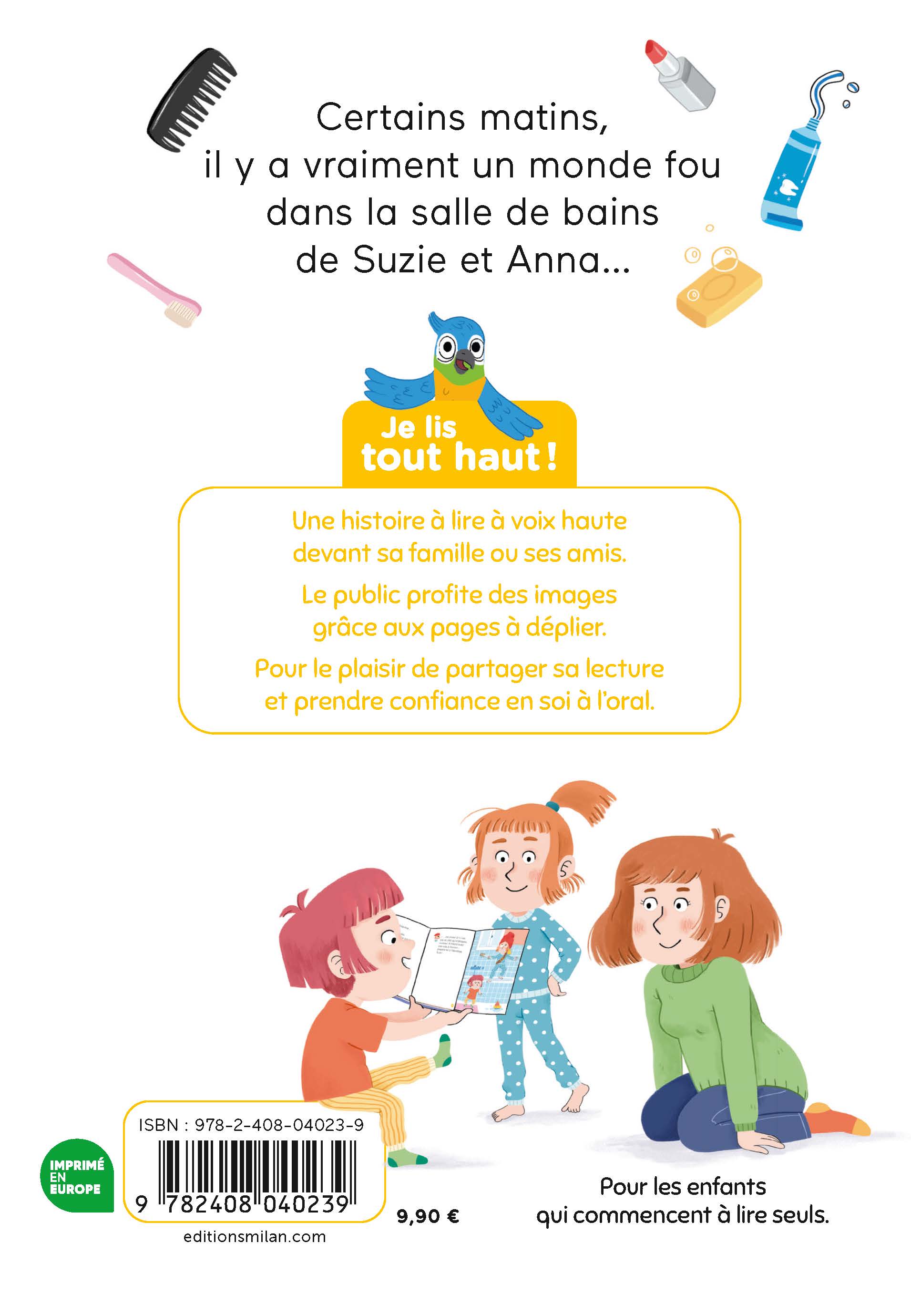 QUEL CIRQUE DANS LA SALLE DE BAINS ! - JE LIS TOUT HAUT