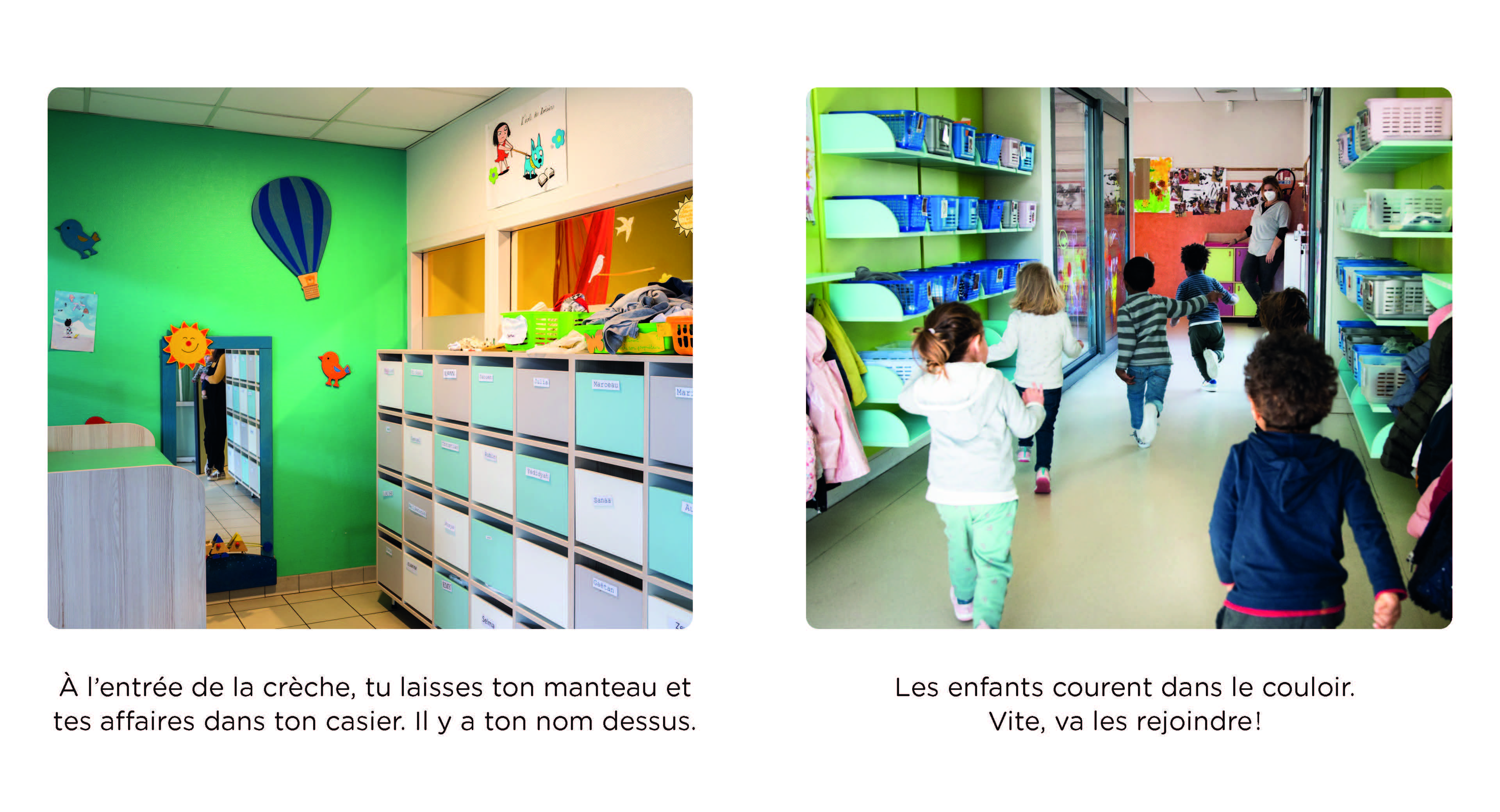 A LA CRECHE !