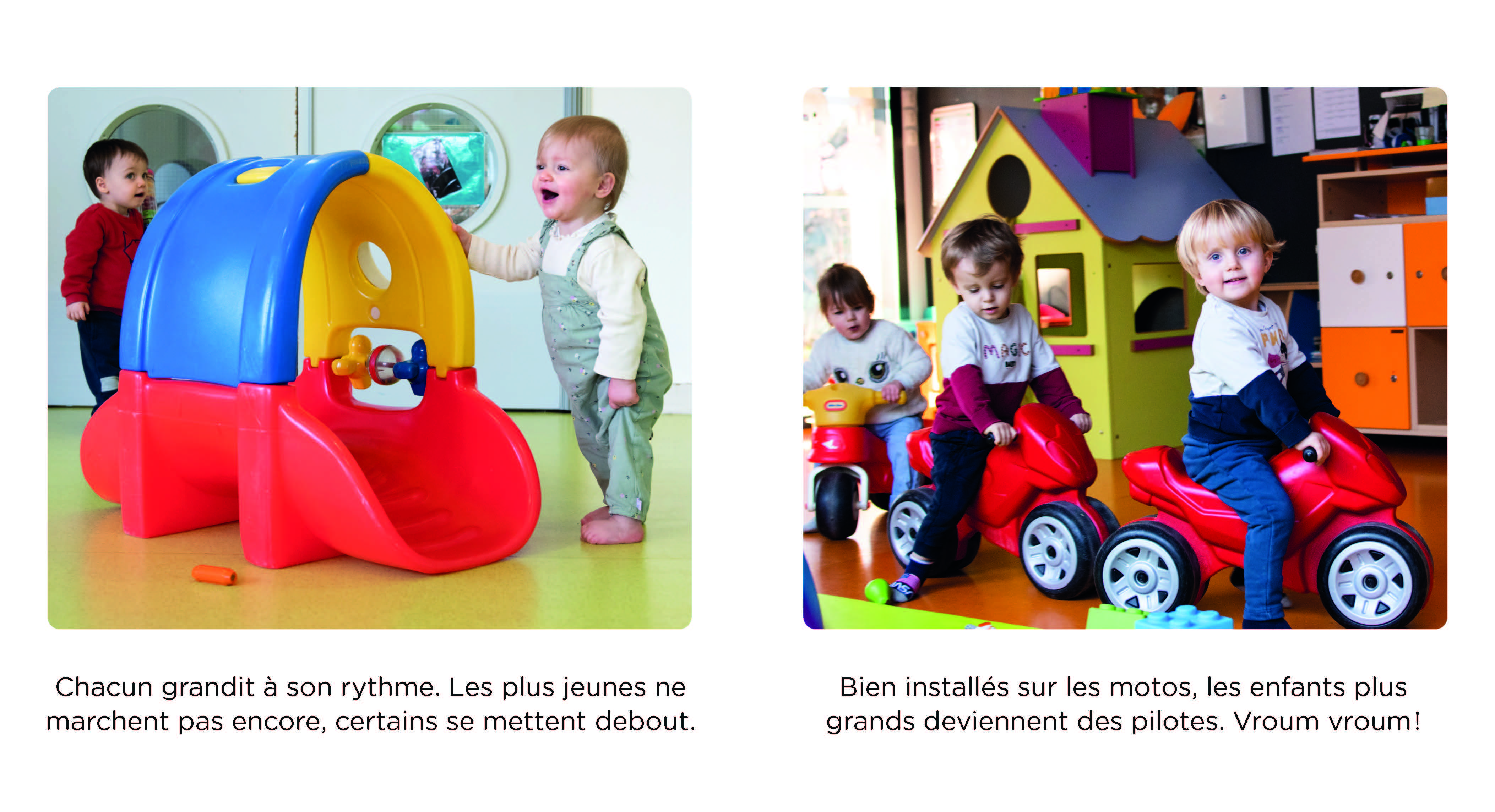 A LA CRECHE !