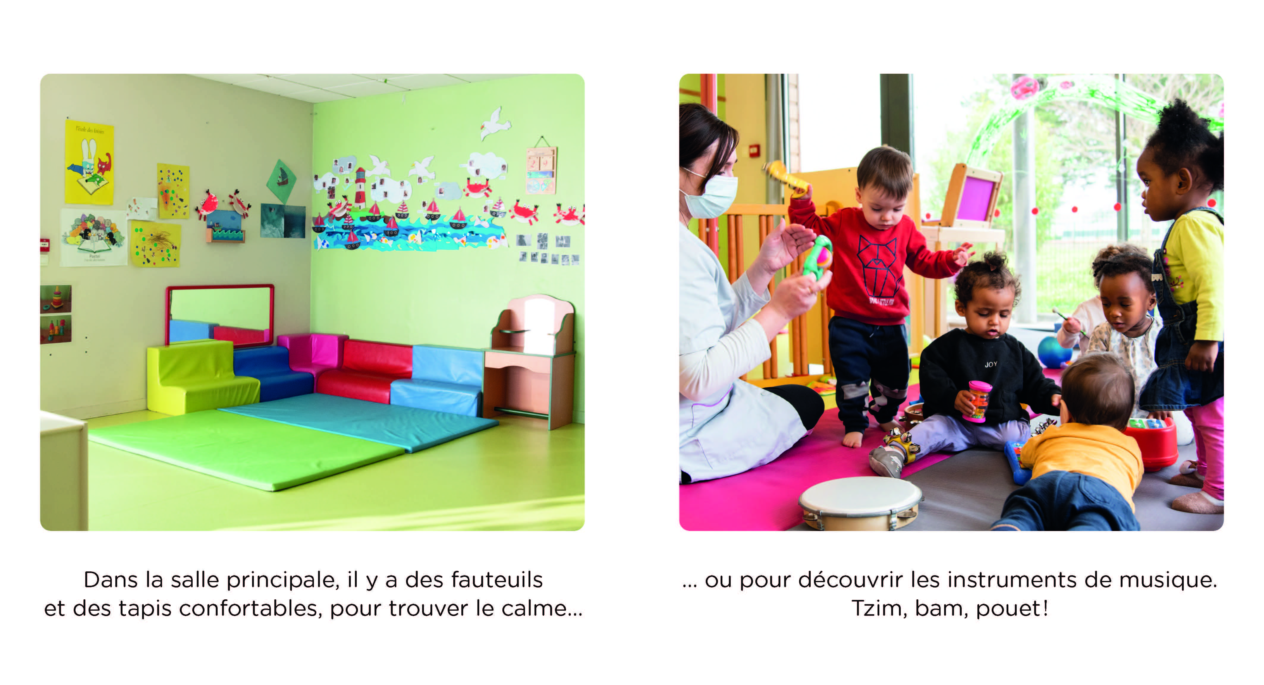 A LA CRECHE !