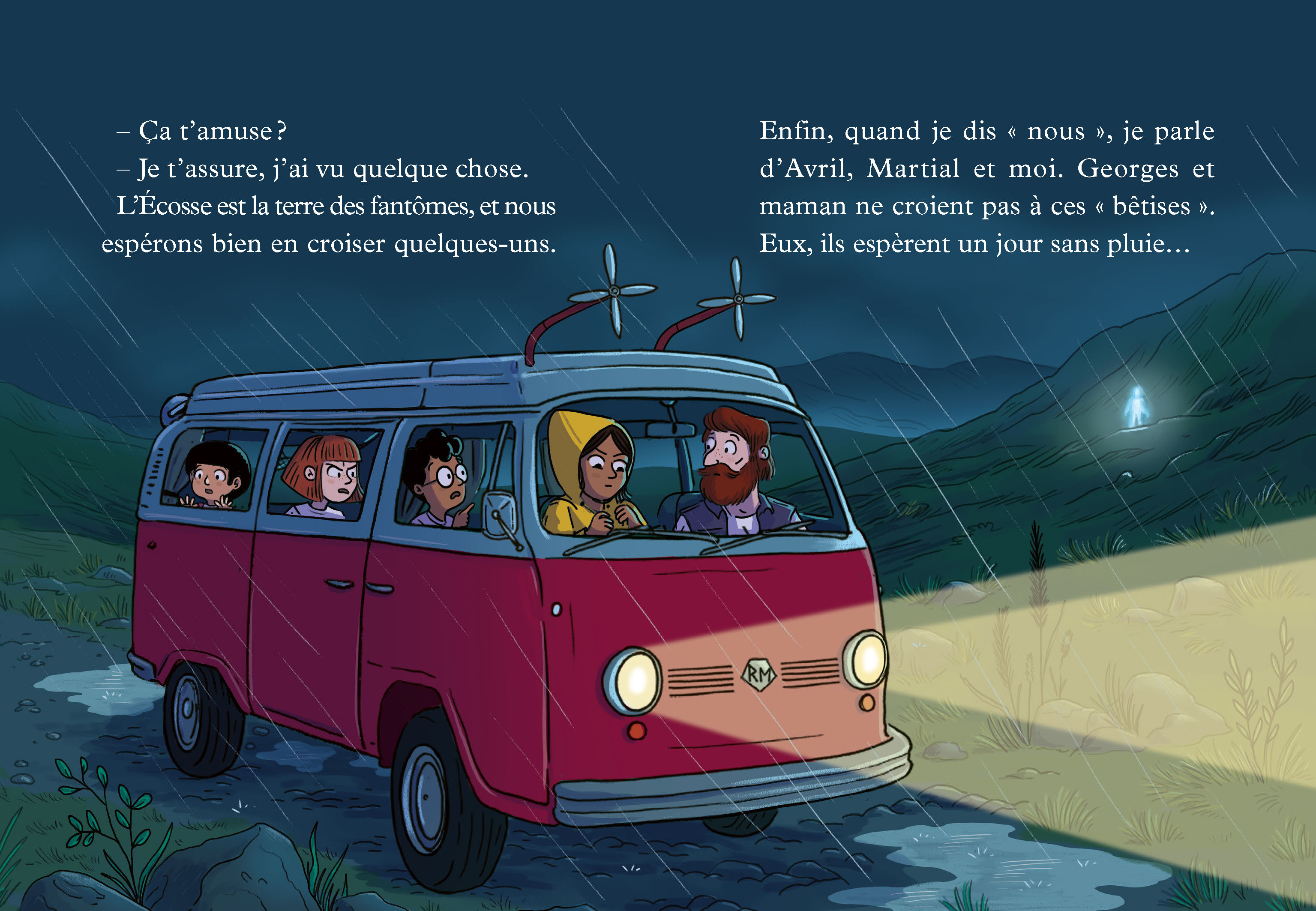 CHASSE AU FANTOME EN ECOSSE - LE TOUR DU MONDE DE LA FAMILLE ROLLMOPS T8