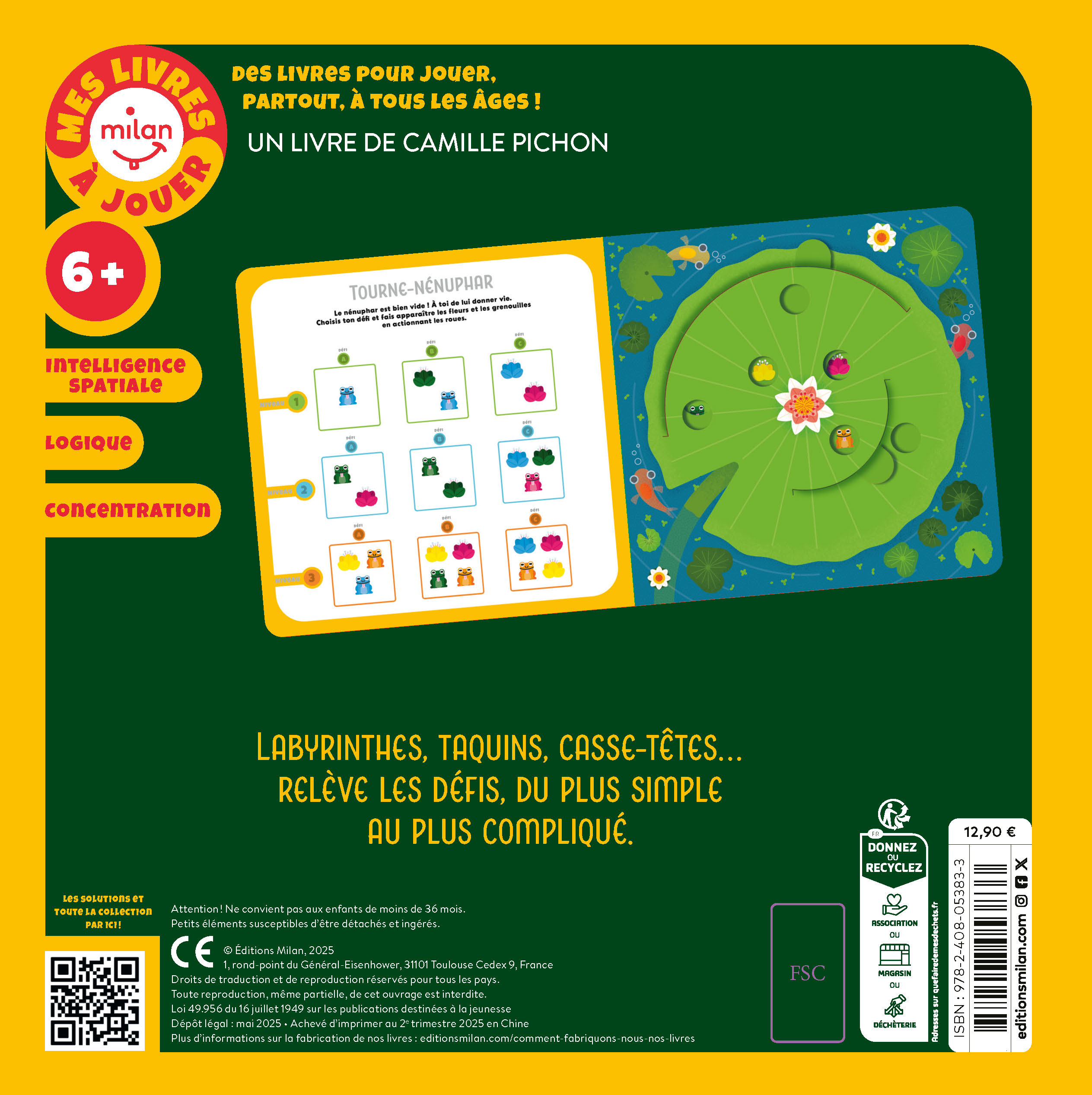 CASSE-TETES AU JARDIN - VIENDRAS-TU A BOUT DES 45 DEFIS ?