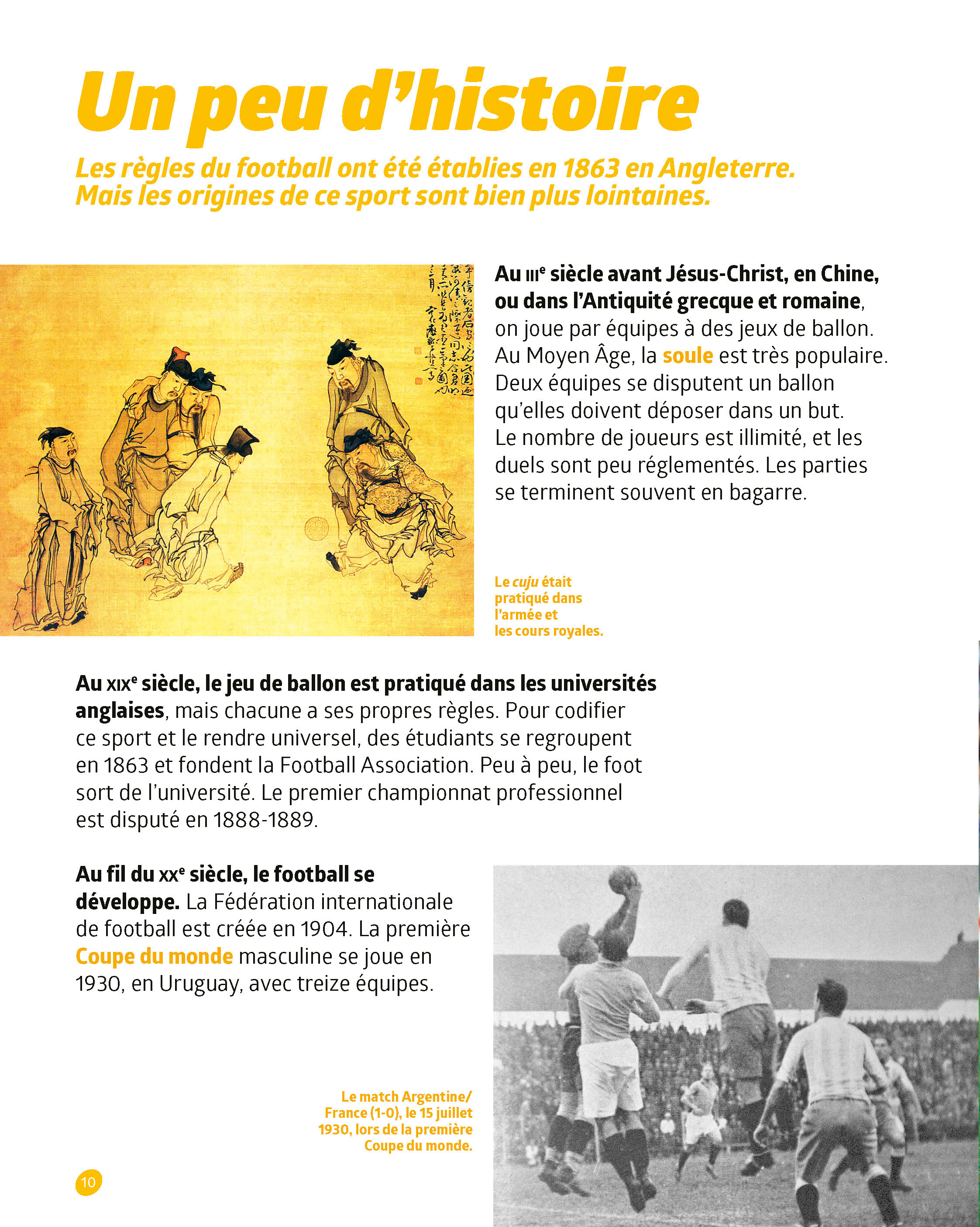 JE FAIS DU FOOTBALL AVEC EUGENIE LE SOMMER