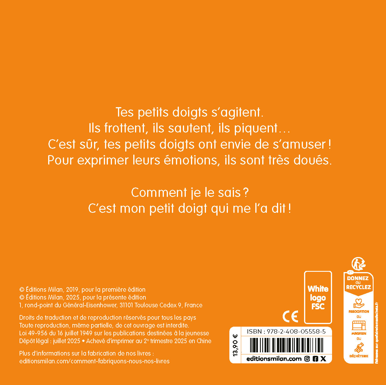 LES EMOTIONS AU BOUT DES PETITS DOIGTS