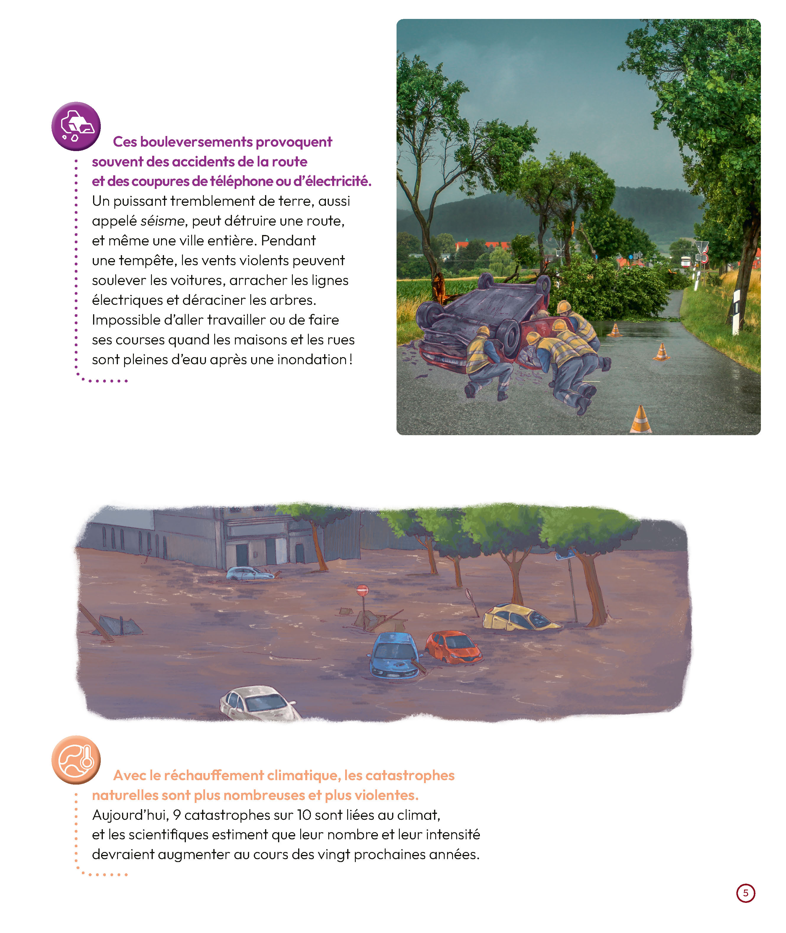 LES CATASTROPHES NATURELLES