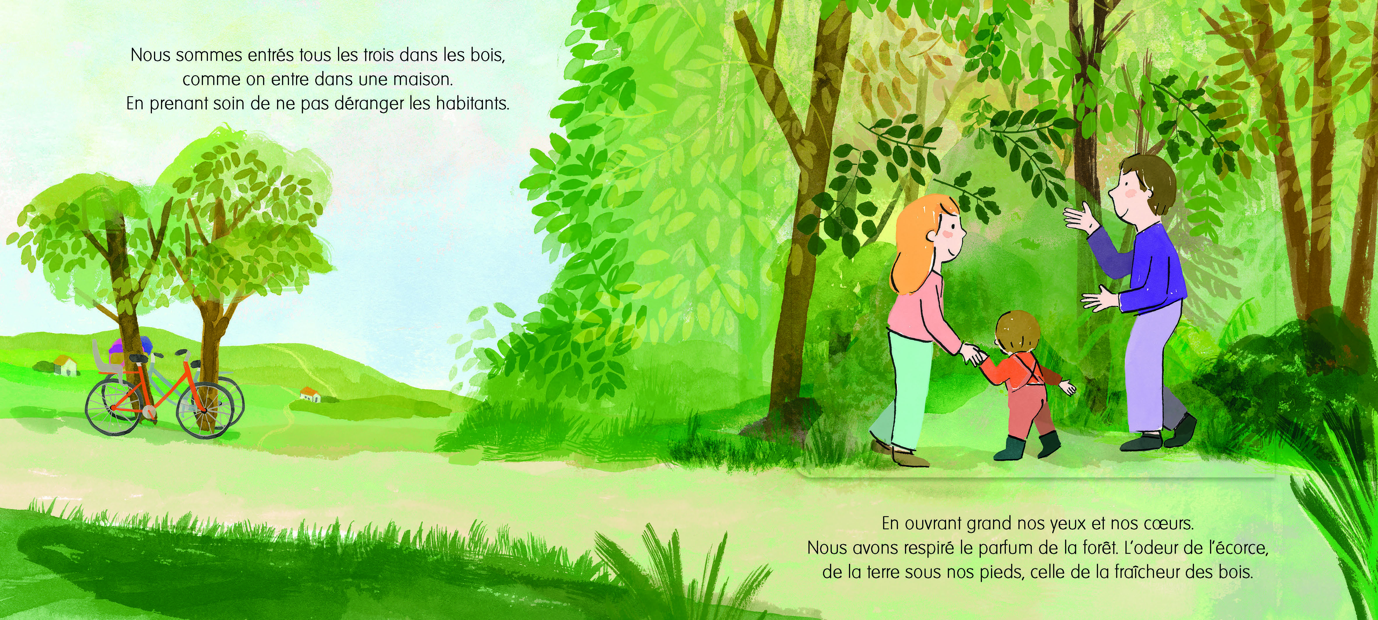 A PETITS PAS DANS LES BOIS