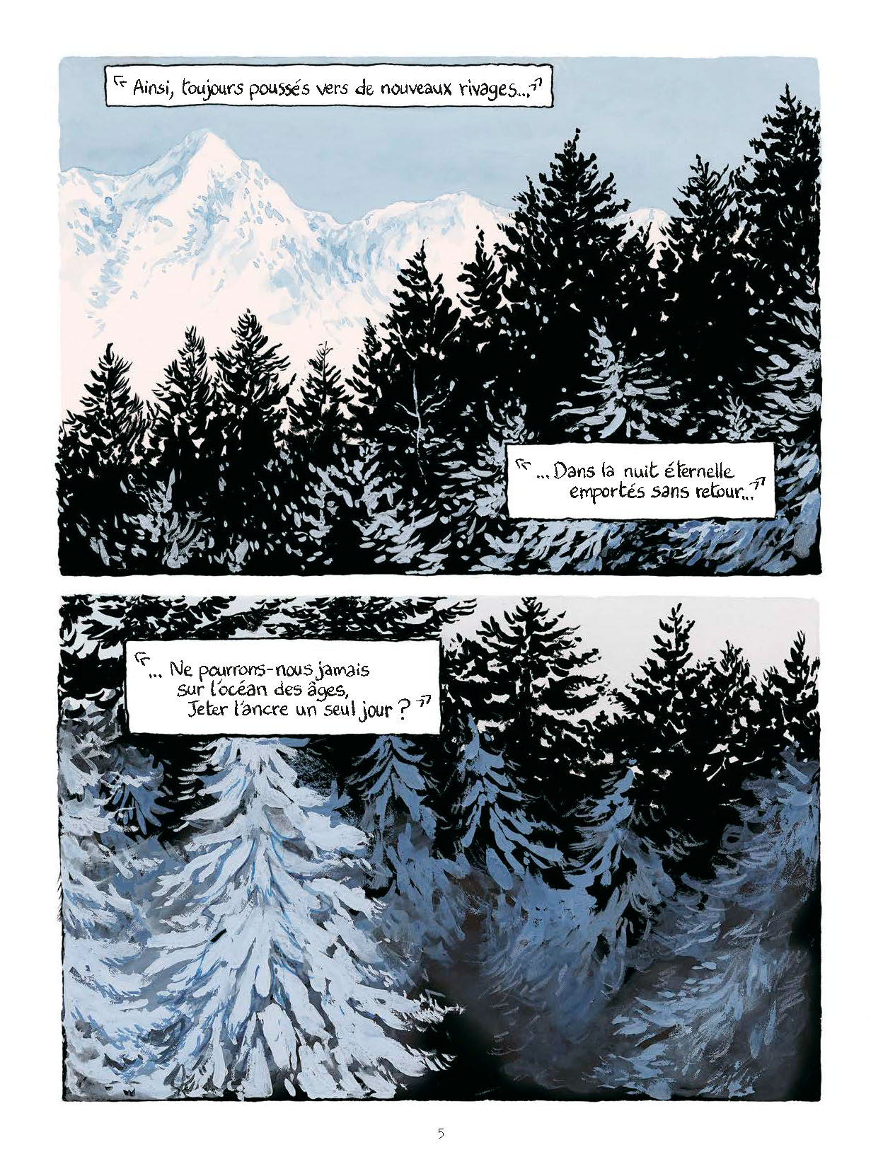 LES FANTOMES DU MONT-BLANC