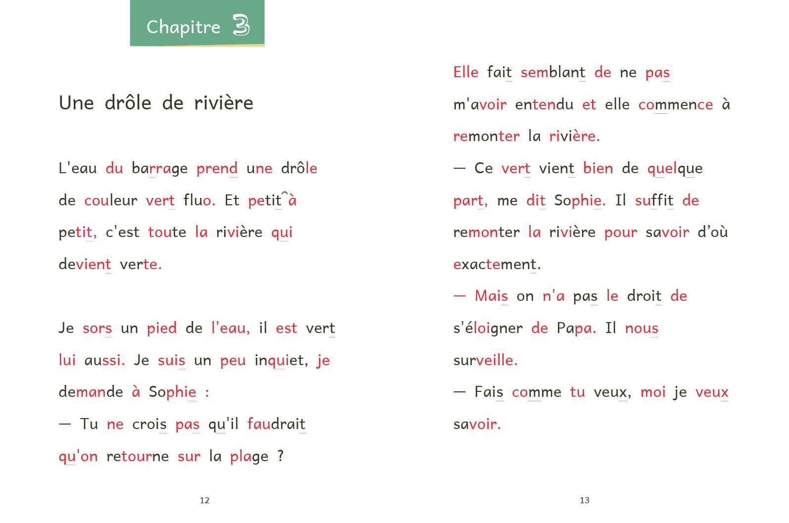 LES ENQUETES DE QUENTIN ET SOPHIE T9 (LE MYSTERE DE LA RIVIERE VERT FLUO)