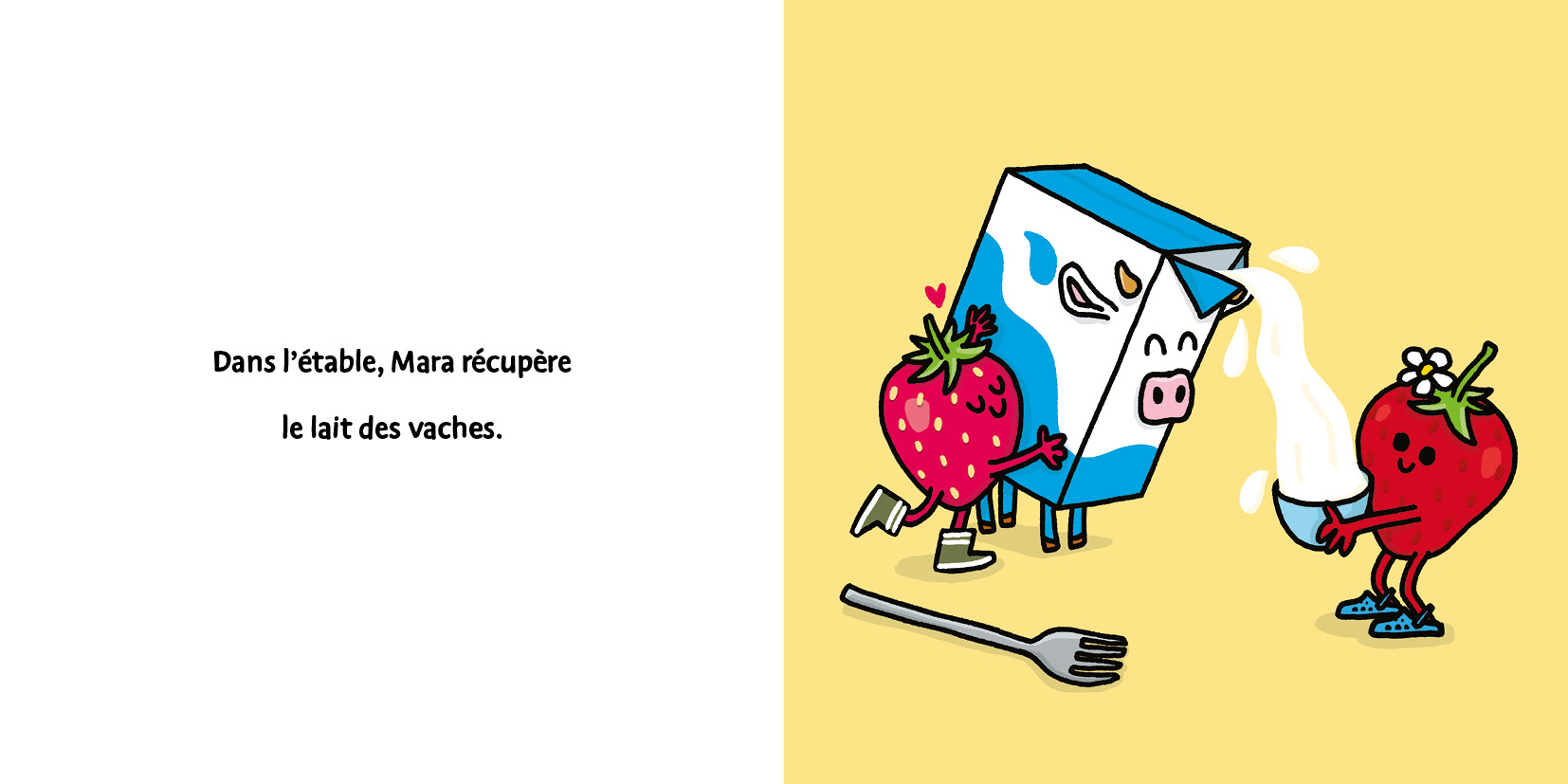 CHARLOTTE LA FRAISE VA A LA FERME