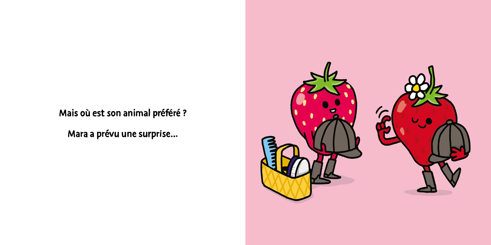 CHARLOTTE LA FRAISE VA A LA FERME