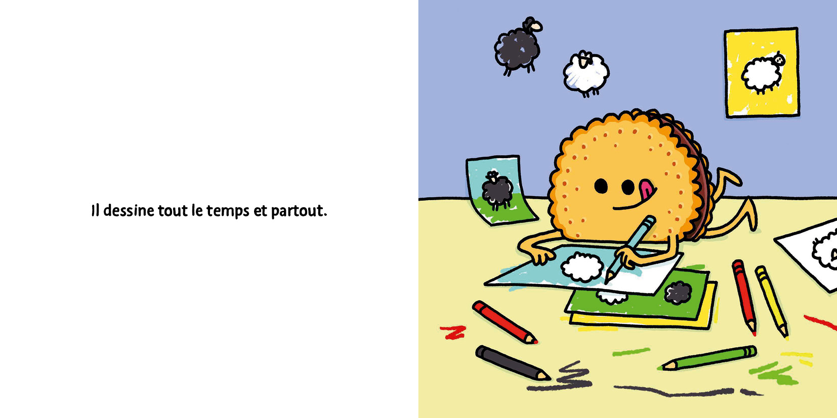 ANTOINE LE BISCUIT AIME DESSINER