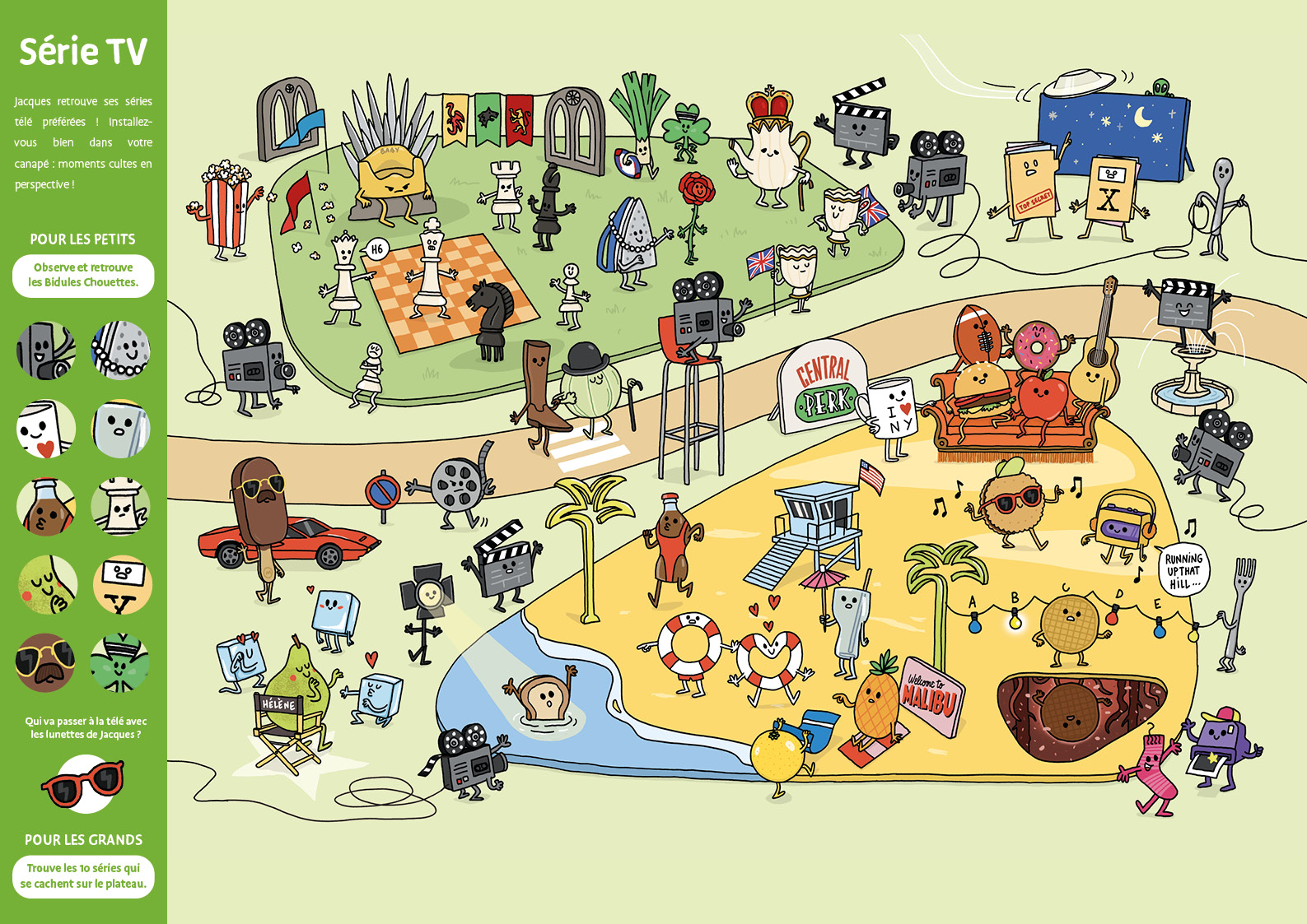 CHERCHE & TROUVE : LES BIDULES CHOUETTES FONT LEUR CINEMA CHERCHE & TROUVE : LES BIDULES CHOUETTES FONT LEUR CINEMA