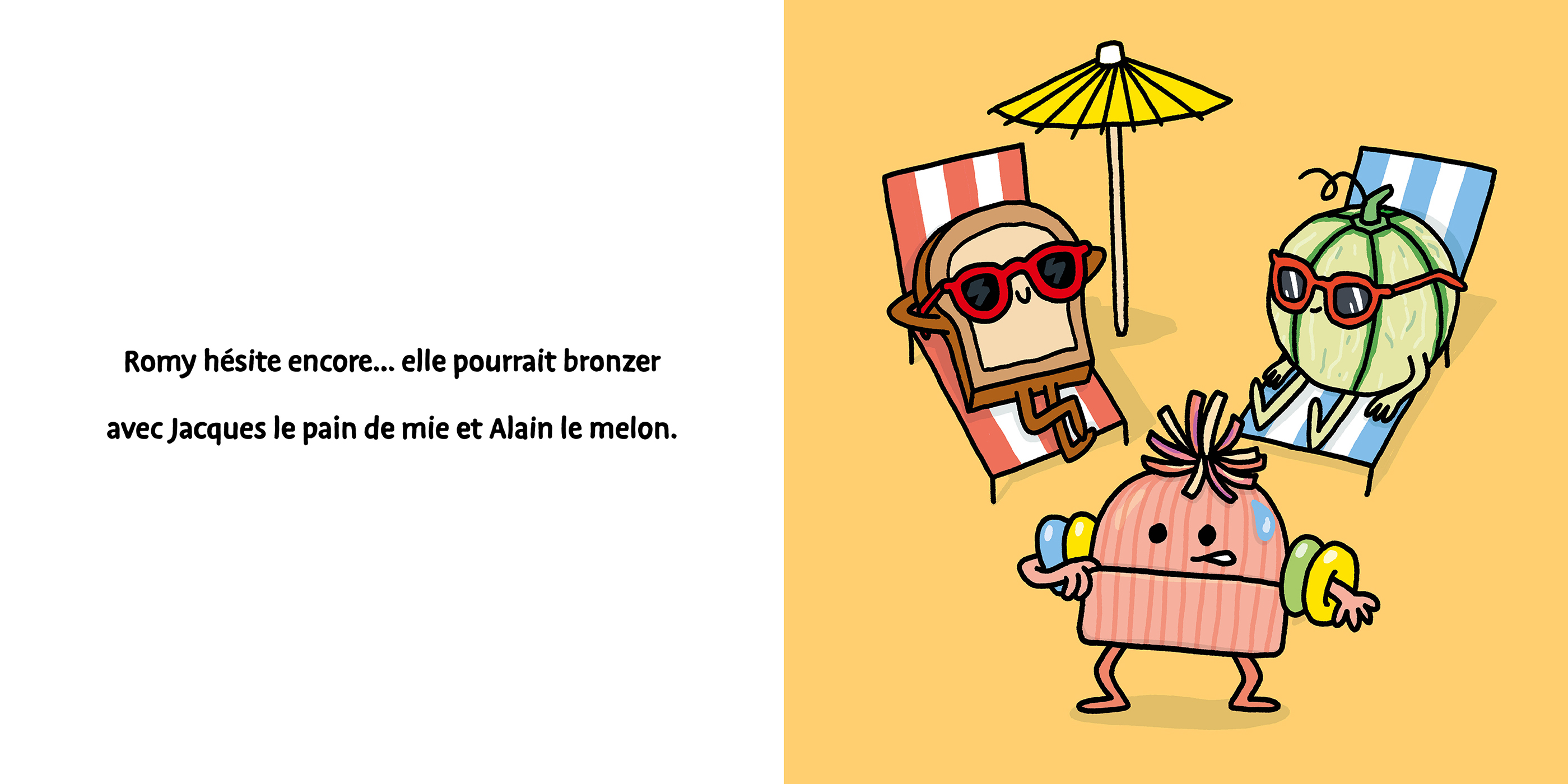 ROMY LE BONNET VA A LA PISCINE