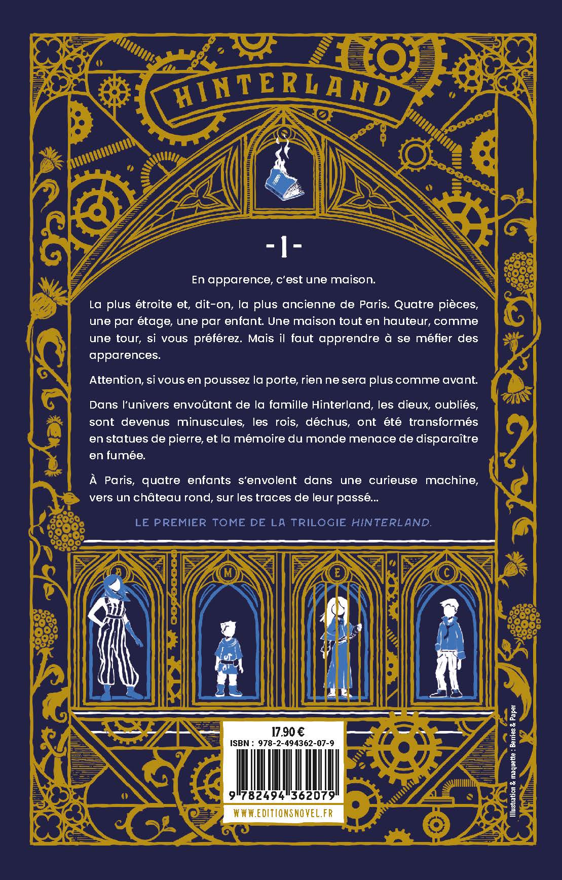 HINTERLAND T1 LE SECRET DE SANARSHEL HINTERLAND T1 LE SECRET DE SANARSHEL