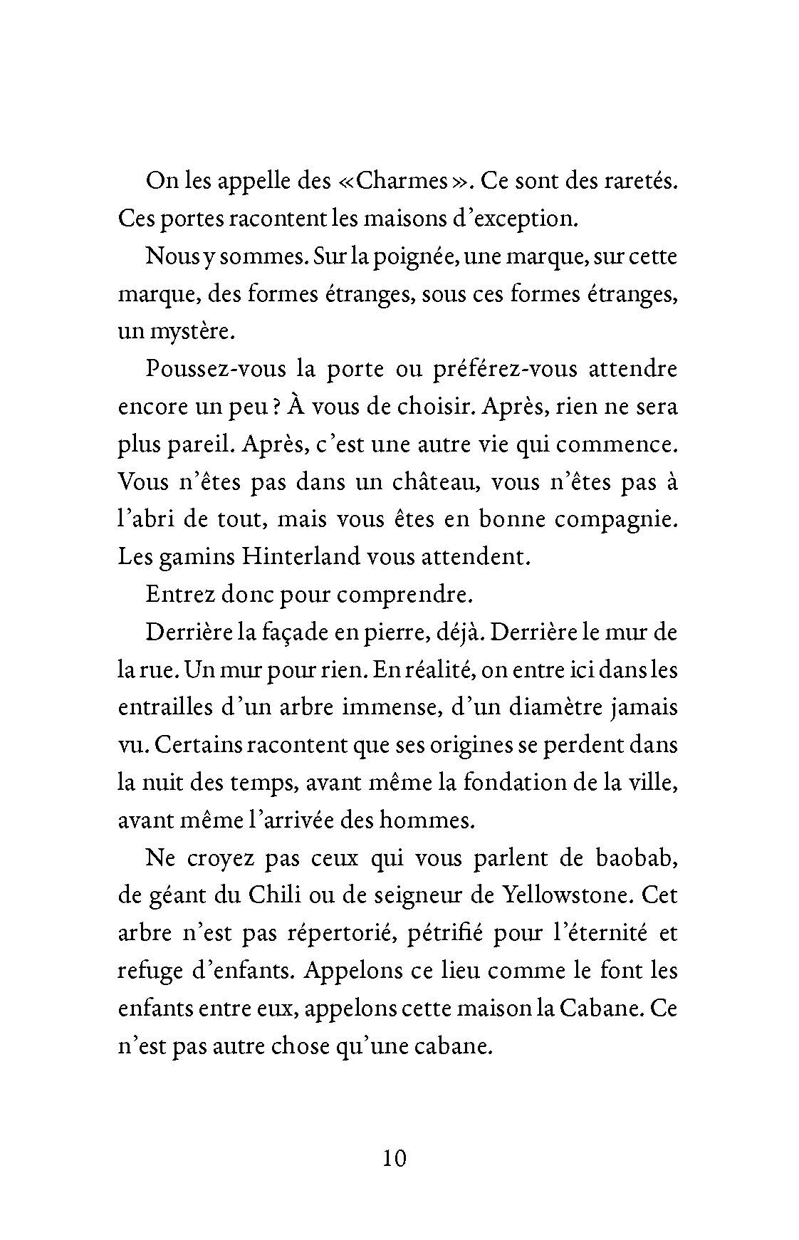 HINTERLAND T1 LE SECRET DE SANARSHEL