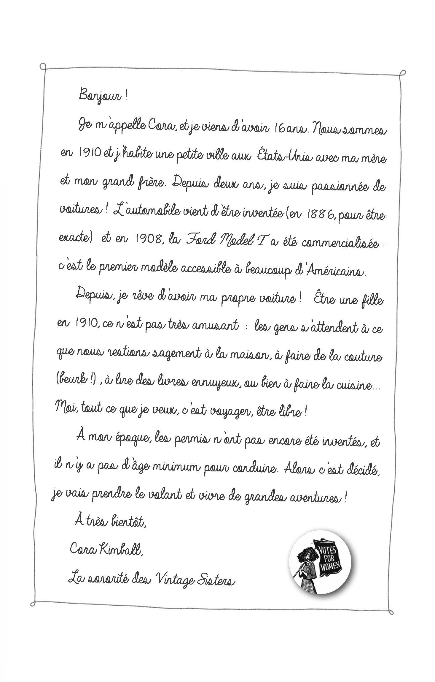 CORA ET SA VOITURE T1
