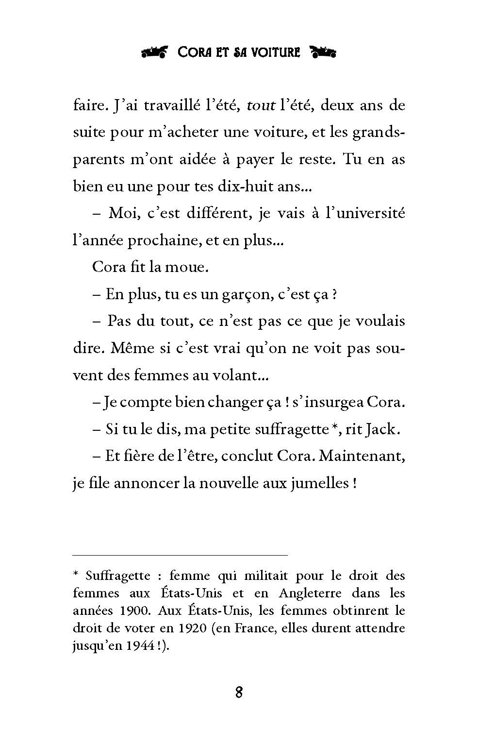 CORA ET SA VOITURE T1