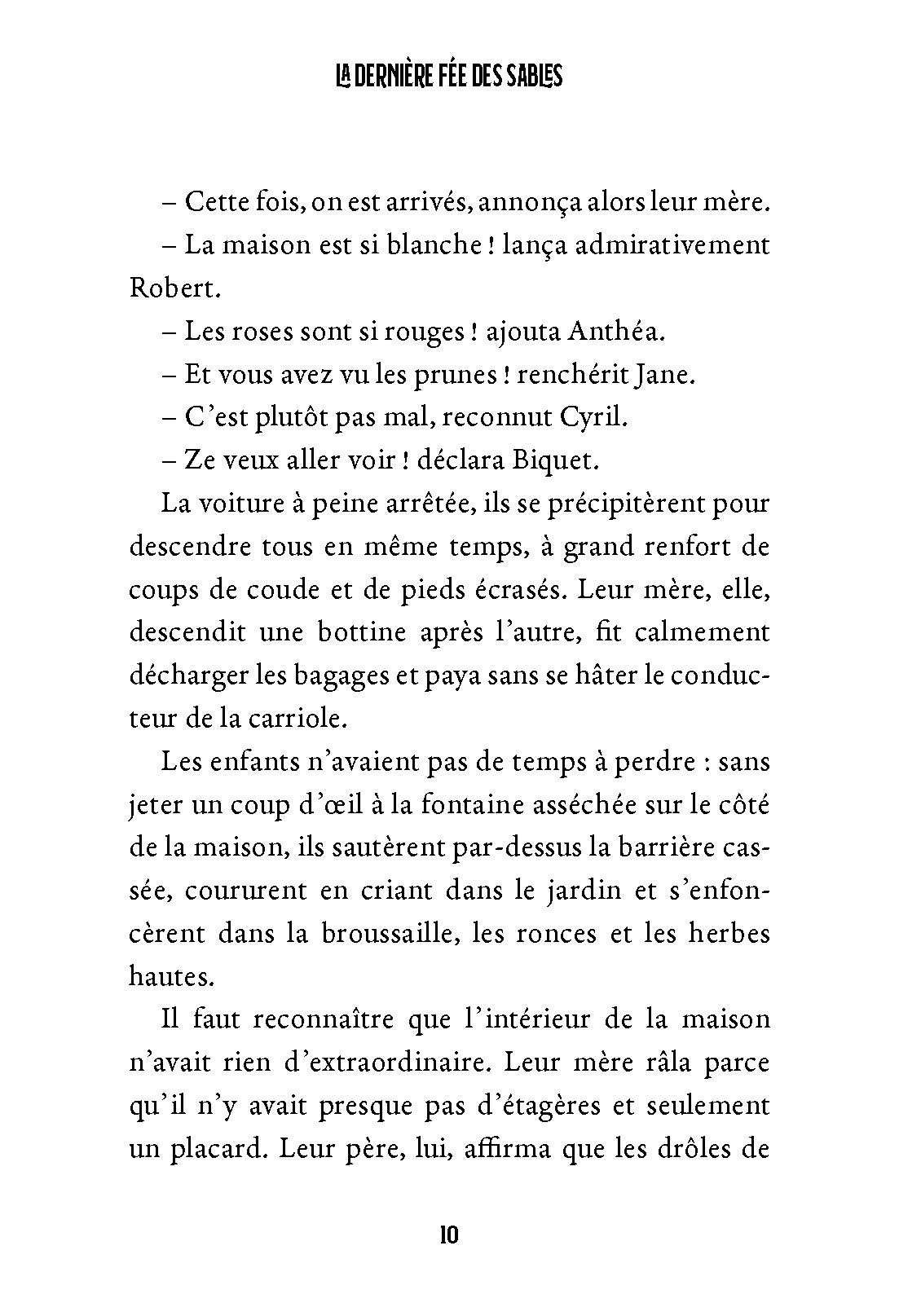 LA DERNIERE FEE DES SABLES