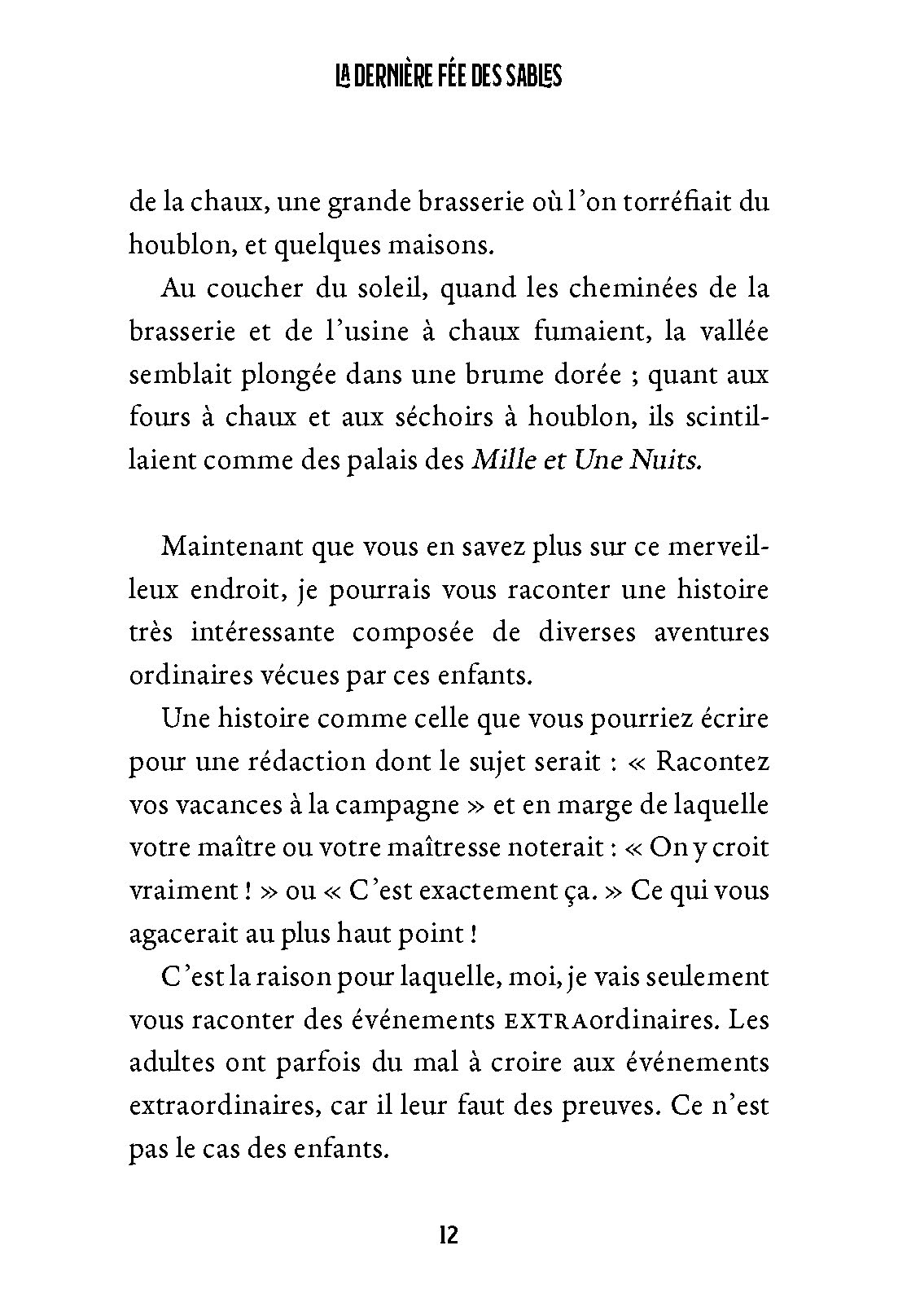 LA DERNIERE FEE DES SABLES