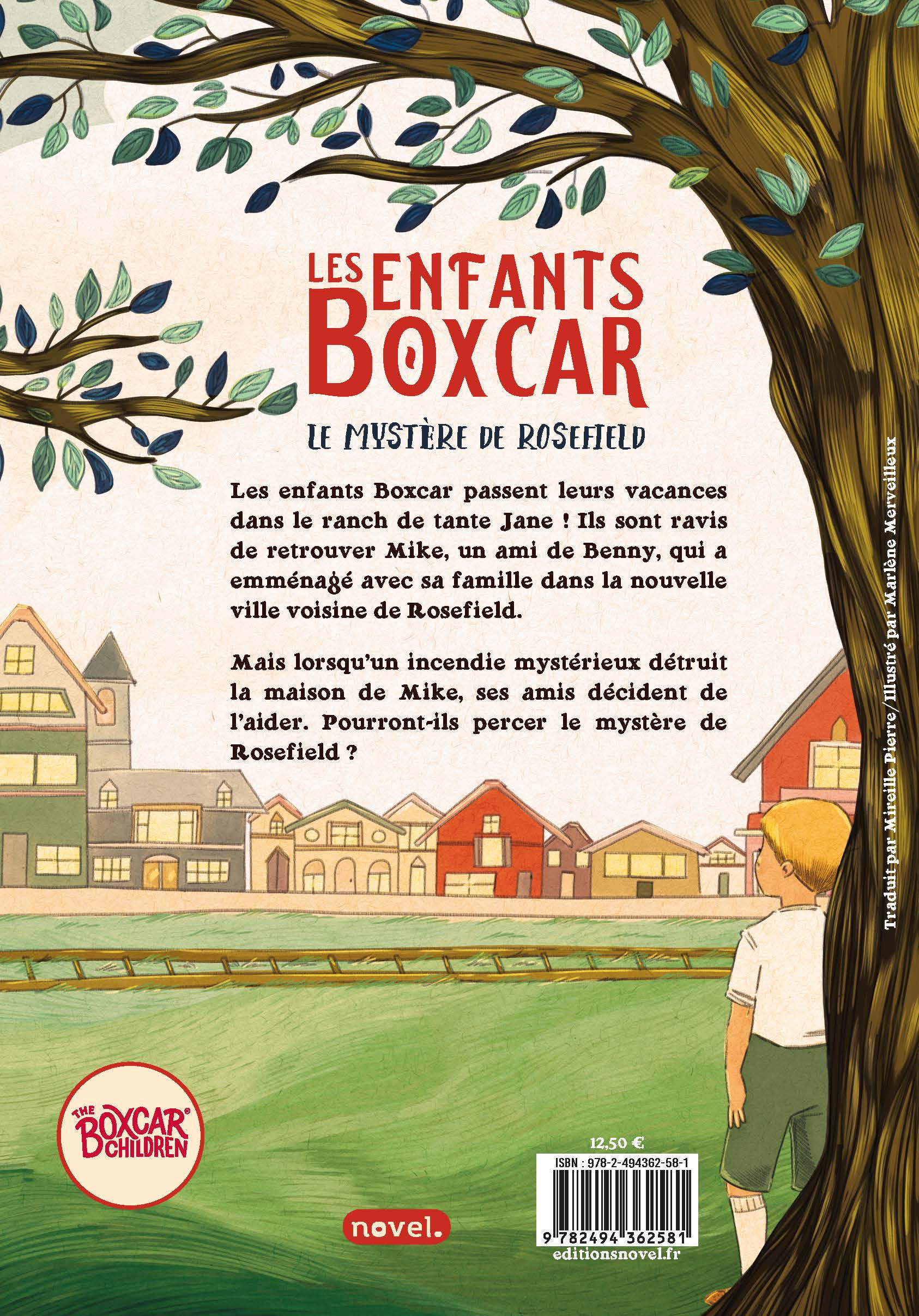 LES ENFANTS BOXCAR T5 LE MYSTERE DE ROSEFIELD
