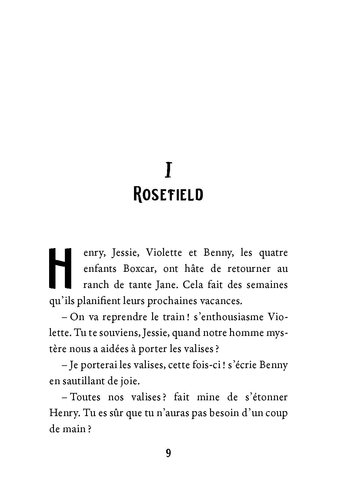 LES ENFANTS BOXCAR T5 LE MYSTERE DE ROSEFIELD