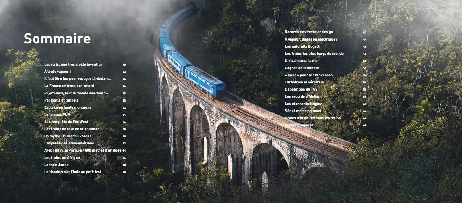 LES TRAINS RACONTES AUX ENFANTS