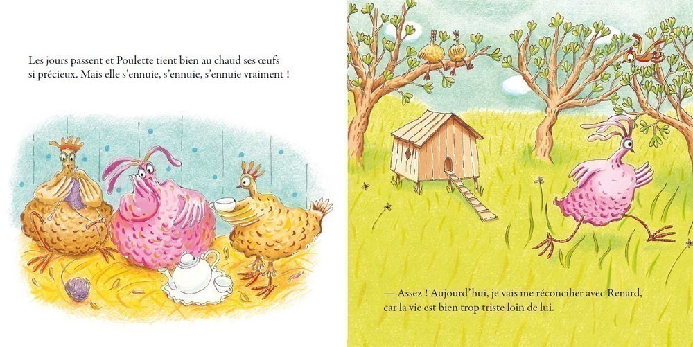 The Fox And The Three Eggs