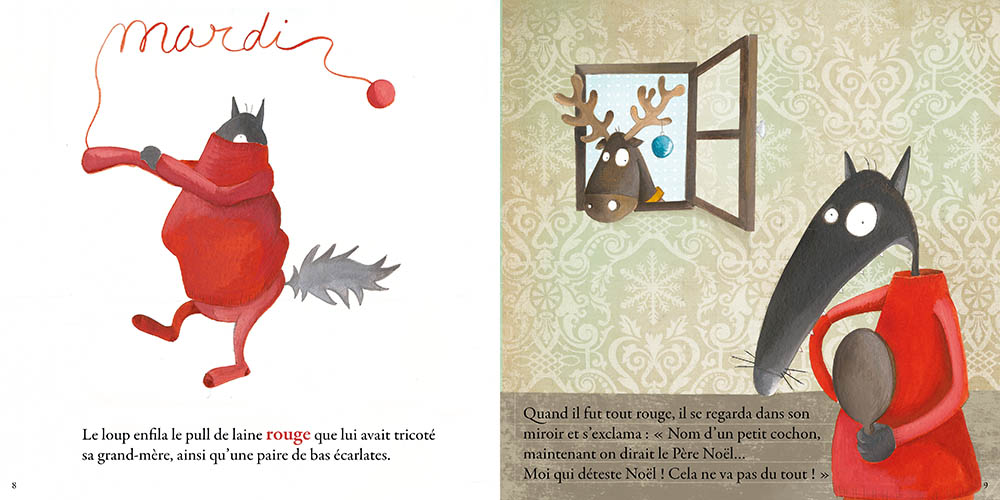 LE LOUP QUI VOULAIT CHANGER DE COULEUR