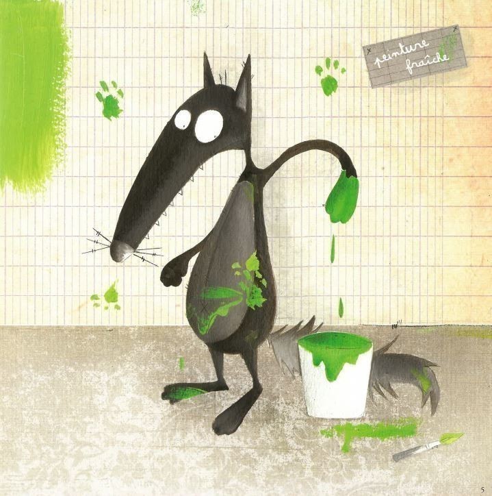 LE LOUP QUI VOULAIT CHANGER DE COULEUR