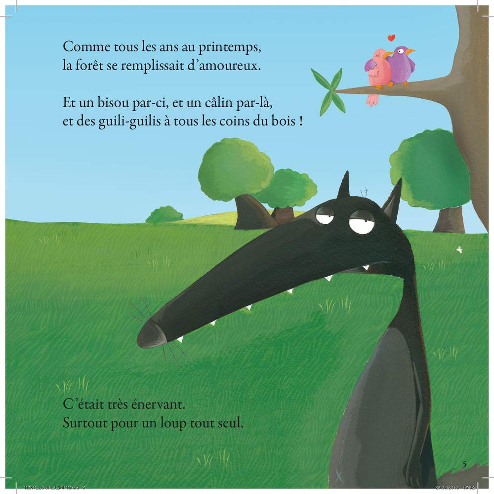 LE LOUP QUI CHERCHAIT UNE AMOUREUSE