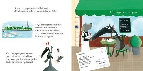 LE LOUP QUI  VOULAIT FAIRE LE TOUR DU MONDE