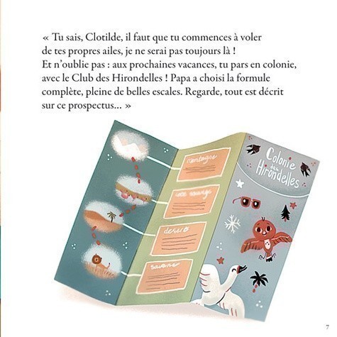 CLOTILDE PART EN COLONIE DE VACANCES