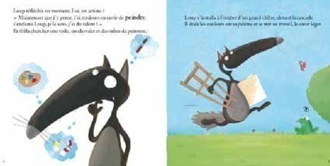 LE LOUP QUI VOULAIT ETRE UN ARTISTE