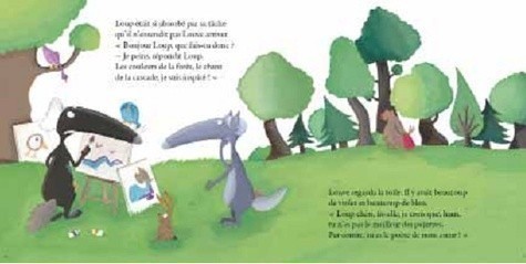 LE LOUP QUI VOULAIT ETRE UN ARTISTE LE LOUP QUI VOULAIT ETRE UN ARTISTE