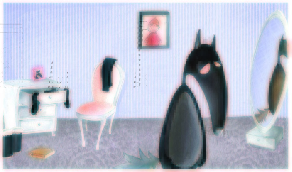 KAMISHIBAI LE LOUP QUI VOULAIT CHANGER DE COULEUR