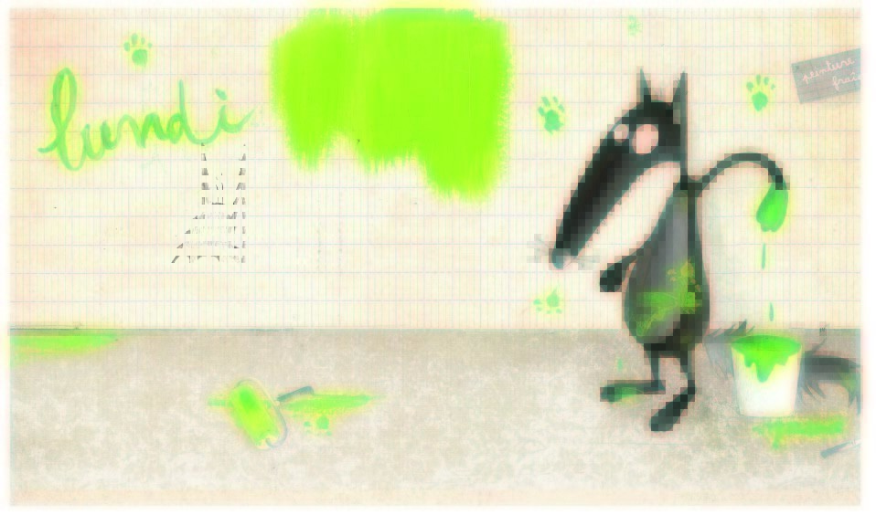 Kamishibai - Le Loup Qui Voulait Changer De Couleur