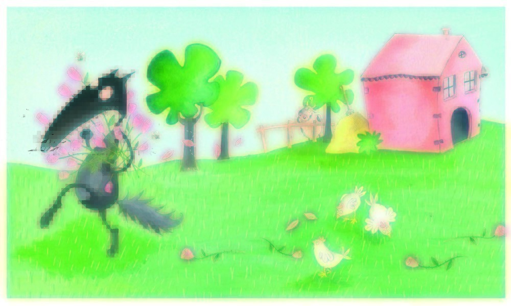 Kamishibai - Le Loup Qui Voulait Changer De Couleur